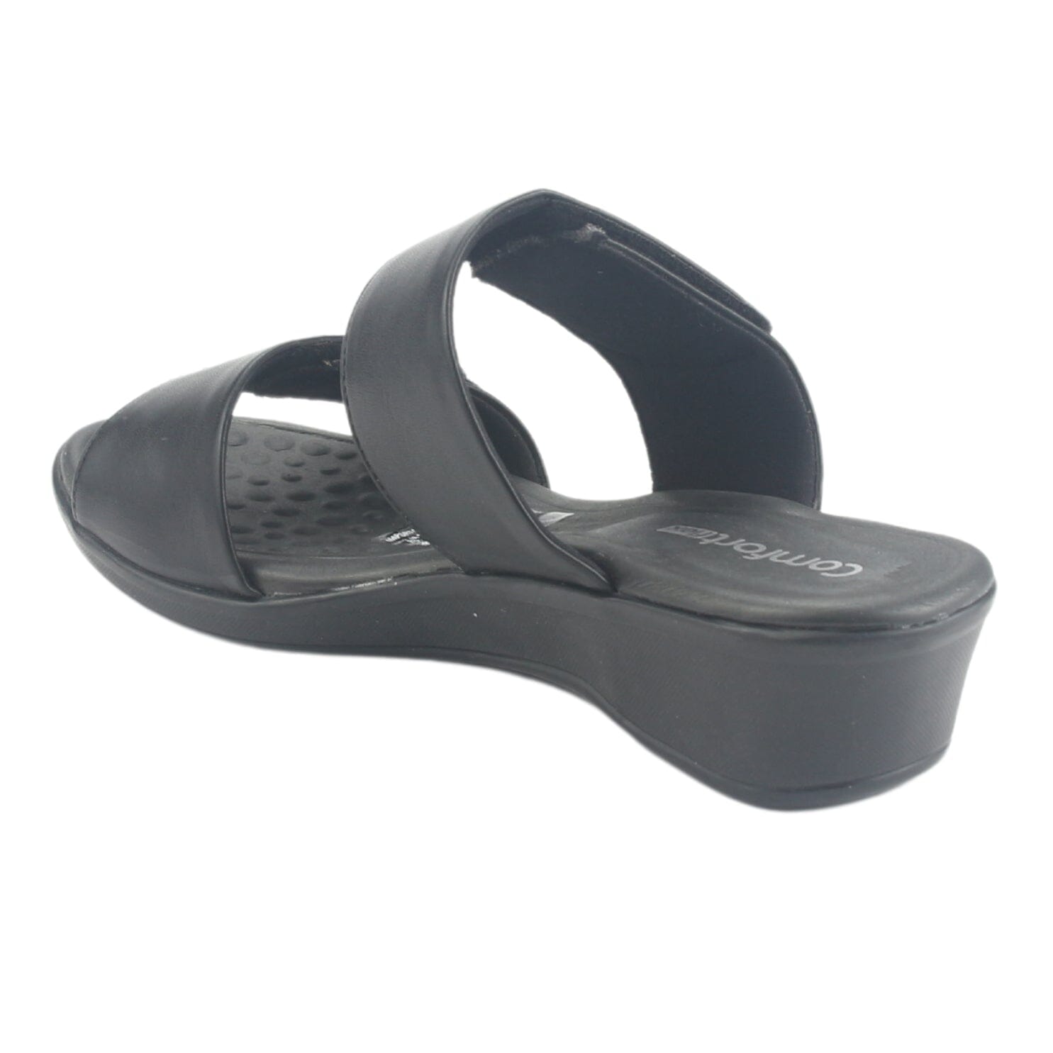 Sandalia Comfortflex Mujer 2472402 Negro Casual Sandalias Comfortflex 
