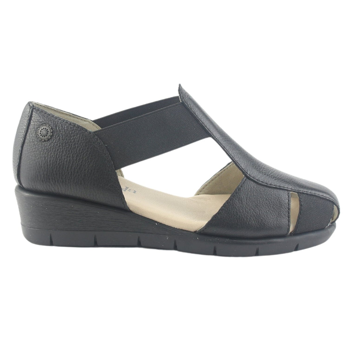 Sandalia de Cuero Chalada Mujer Calafate-3 Negro Casual Sandalias Chalada 