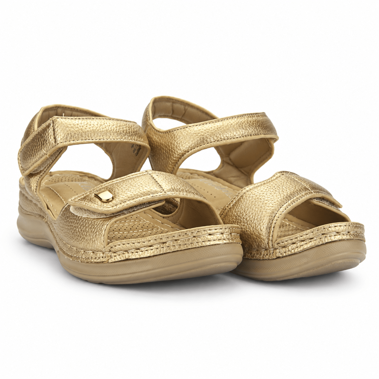 Sandalia Dorado Mujer Casual Chalada Kon Chalada 