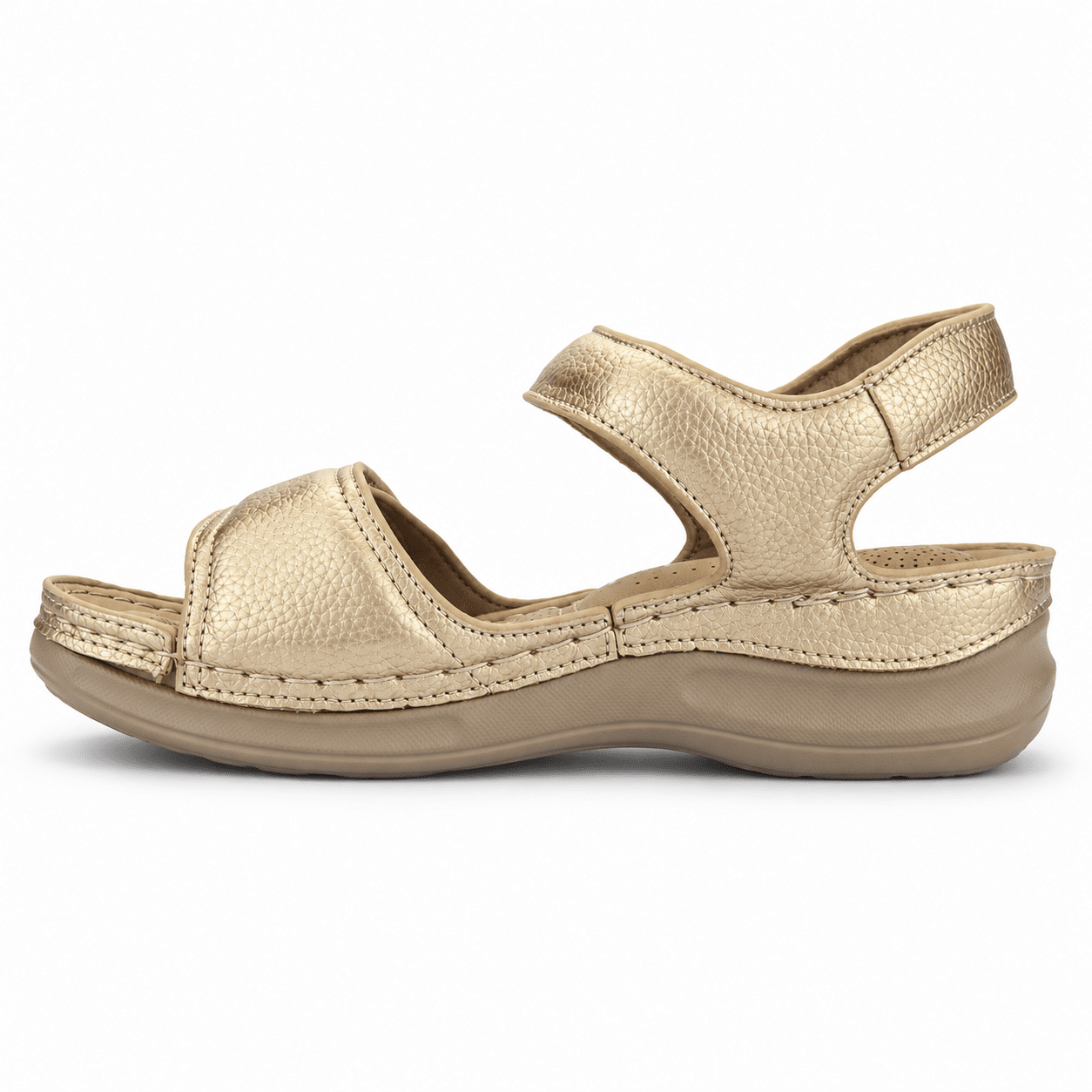 Sandalia Dorado Mujer Casual Chalada Kon Chalada 