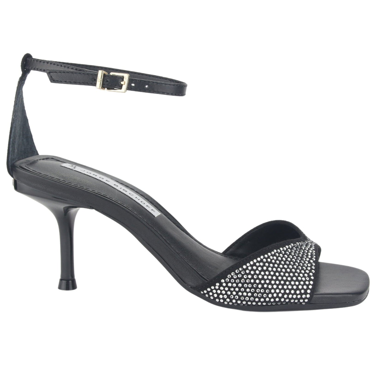 Sandalia Jorgebischoff Mujer J10543039 Negro Casual Sandalias Taco Jorge Bischoff 