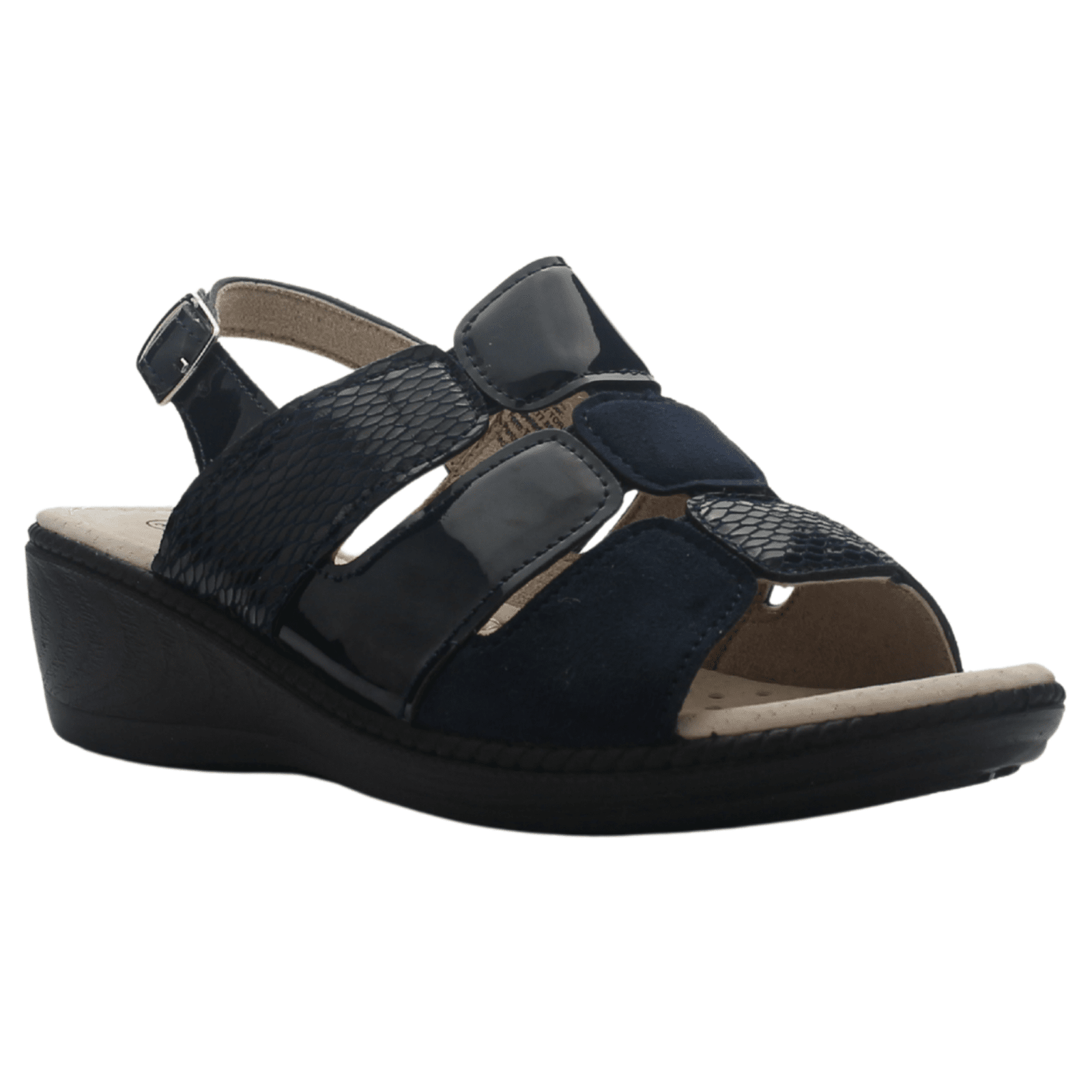 Sandalia Mujer Casual Azul Marino Chalada Lupe-85 Sandalias Chalada 