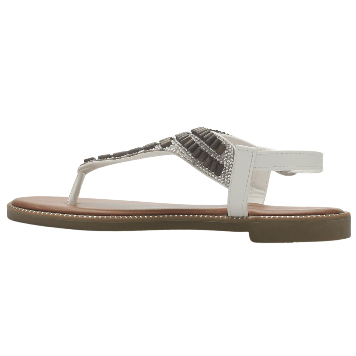 Sandalia Mujer Casual Blanco Chalada Buckel-5 Sandalias Chalada 
