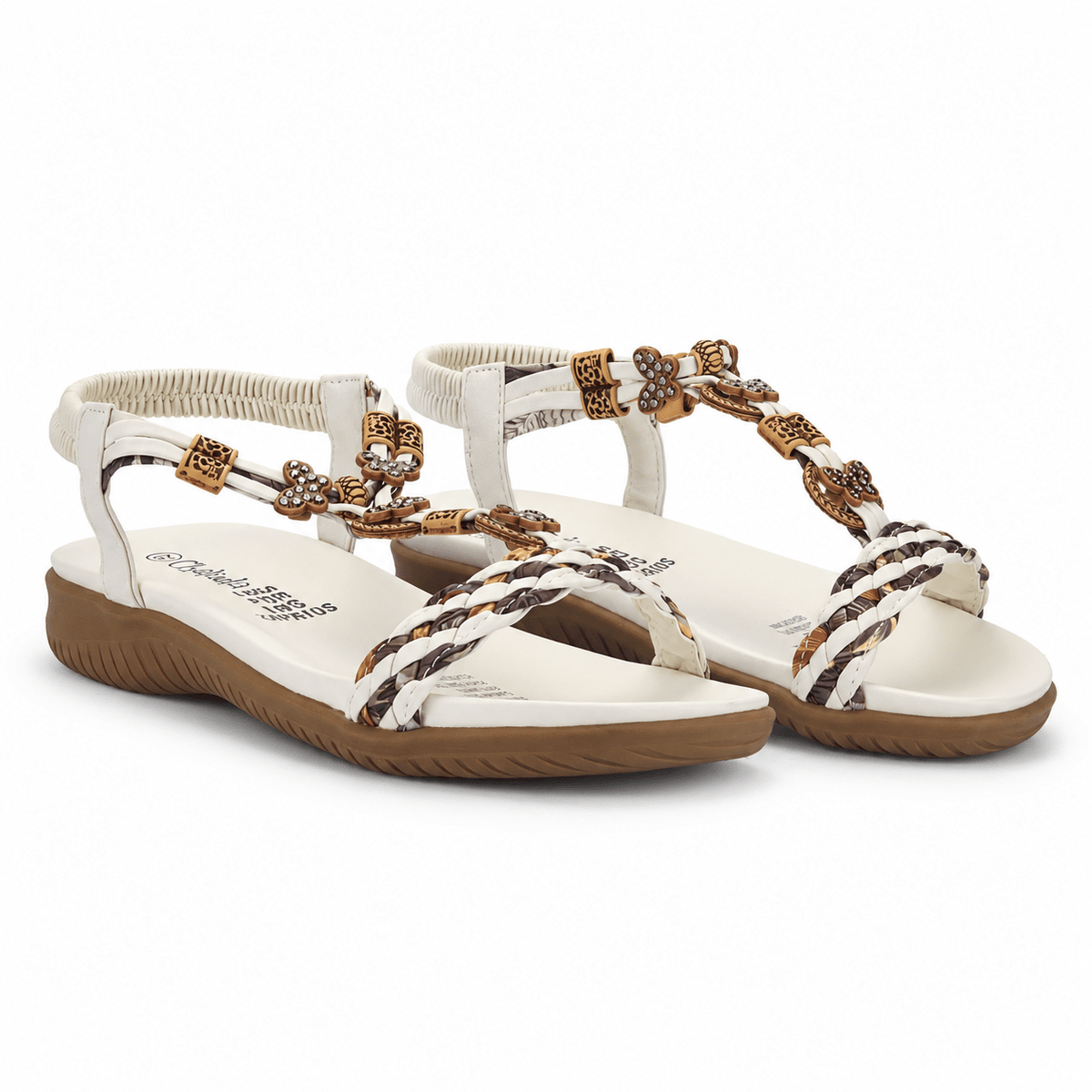Sandalia Mujer Casual Blanco Chalada Clara-11 Sandalias Chalada 