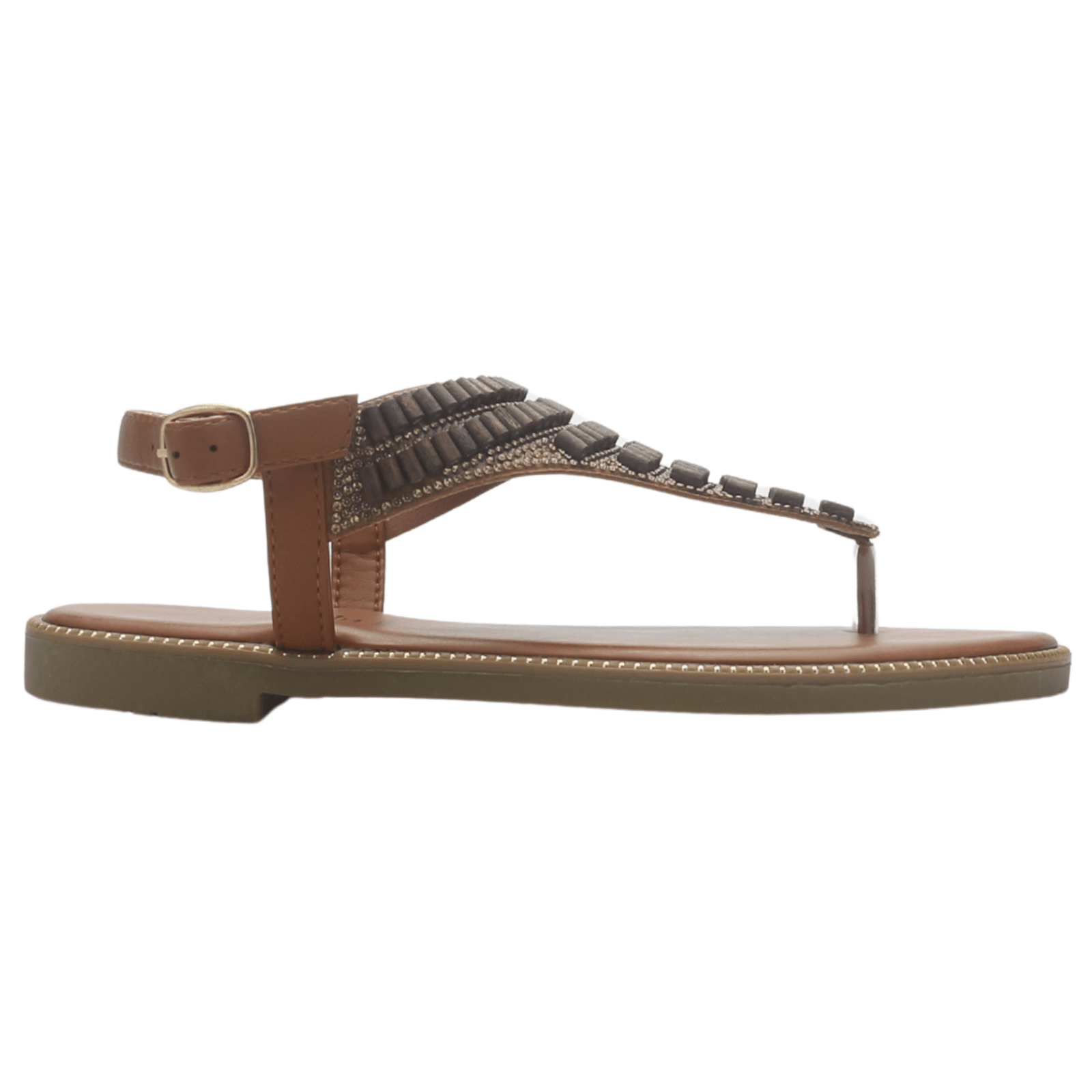 Sandalia Mujer Casual Camel Chalada Buckel-5 Sandalias Chalada 
