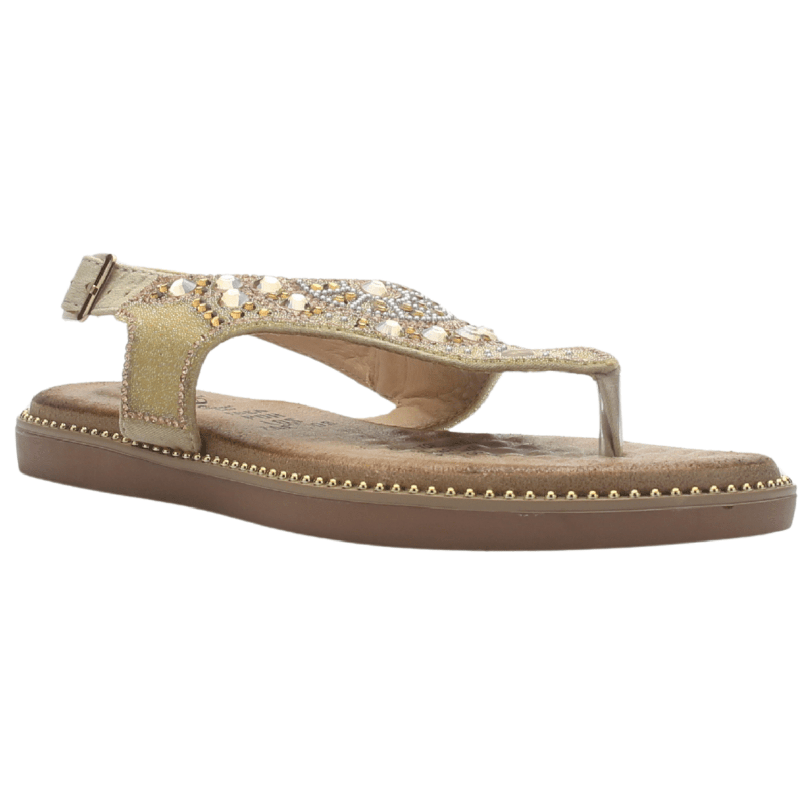 Sandalia Mujer Casual Dorado Chalada Angui-2 Sandalias Chalada 