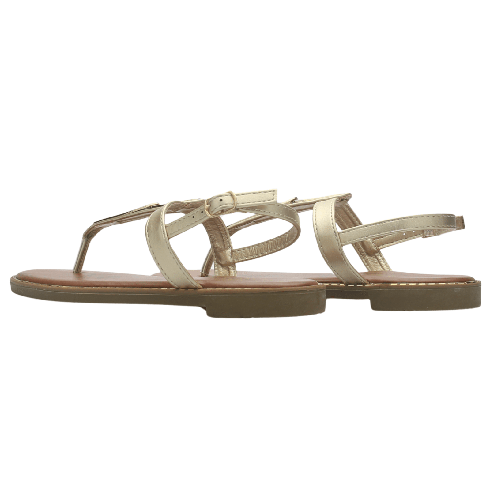 Sandalia Mujer Casual Dorado Chalada Buckel-4 Sandalias Chalada 