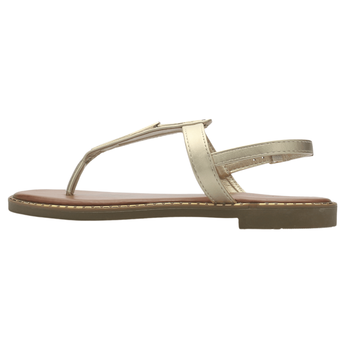 Sandalia Mujer Casual Dorado Chalada Buckel-4 Sandalias Chalada 