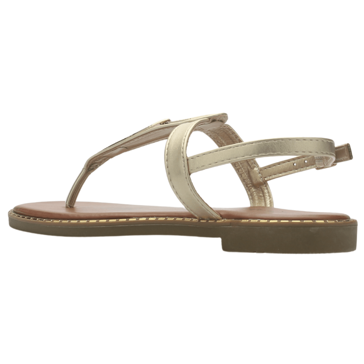 Sandalia Mujer Casual Dorado Chalada Buckel-4 Sandalias Chalada 