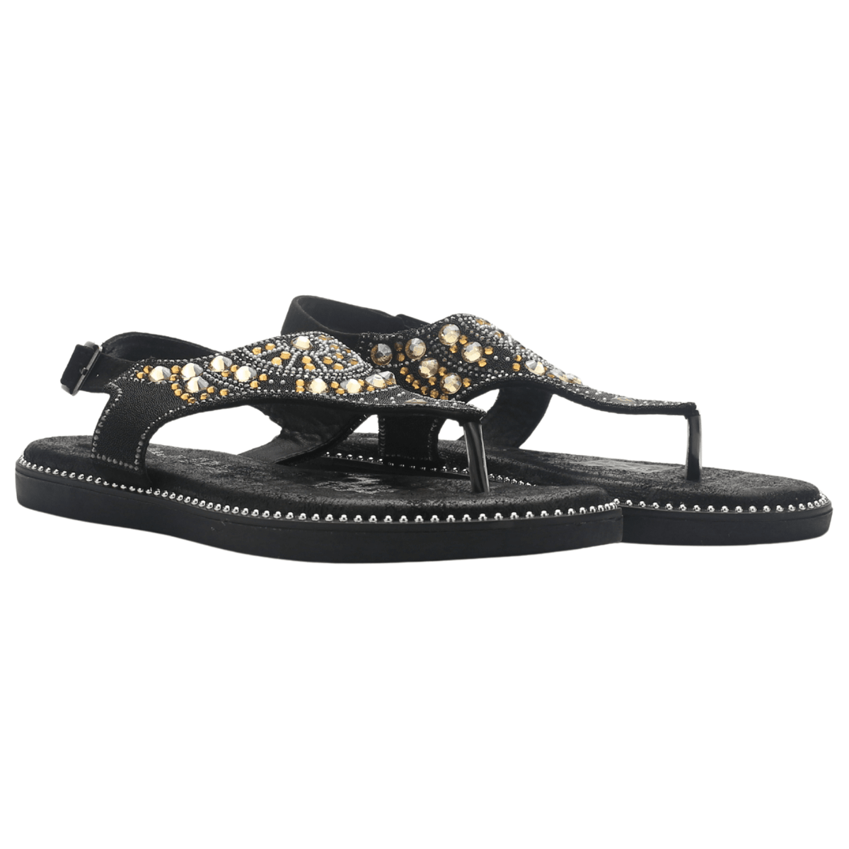 Sandalia Mujer Casual Negro Chalada Angui-2 Sandalias Chalada 
