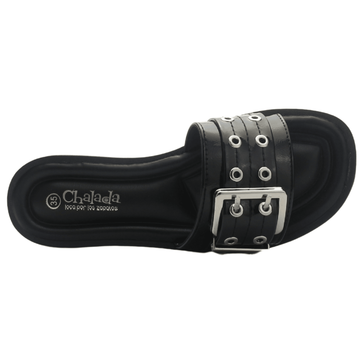 Sandalia mujer Casual Negro Chalada Bellagio-1 Sandalias Chalada 