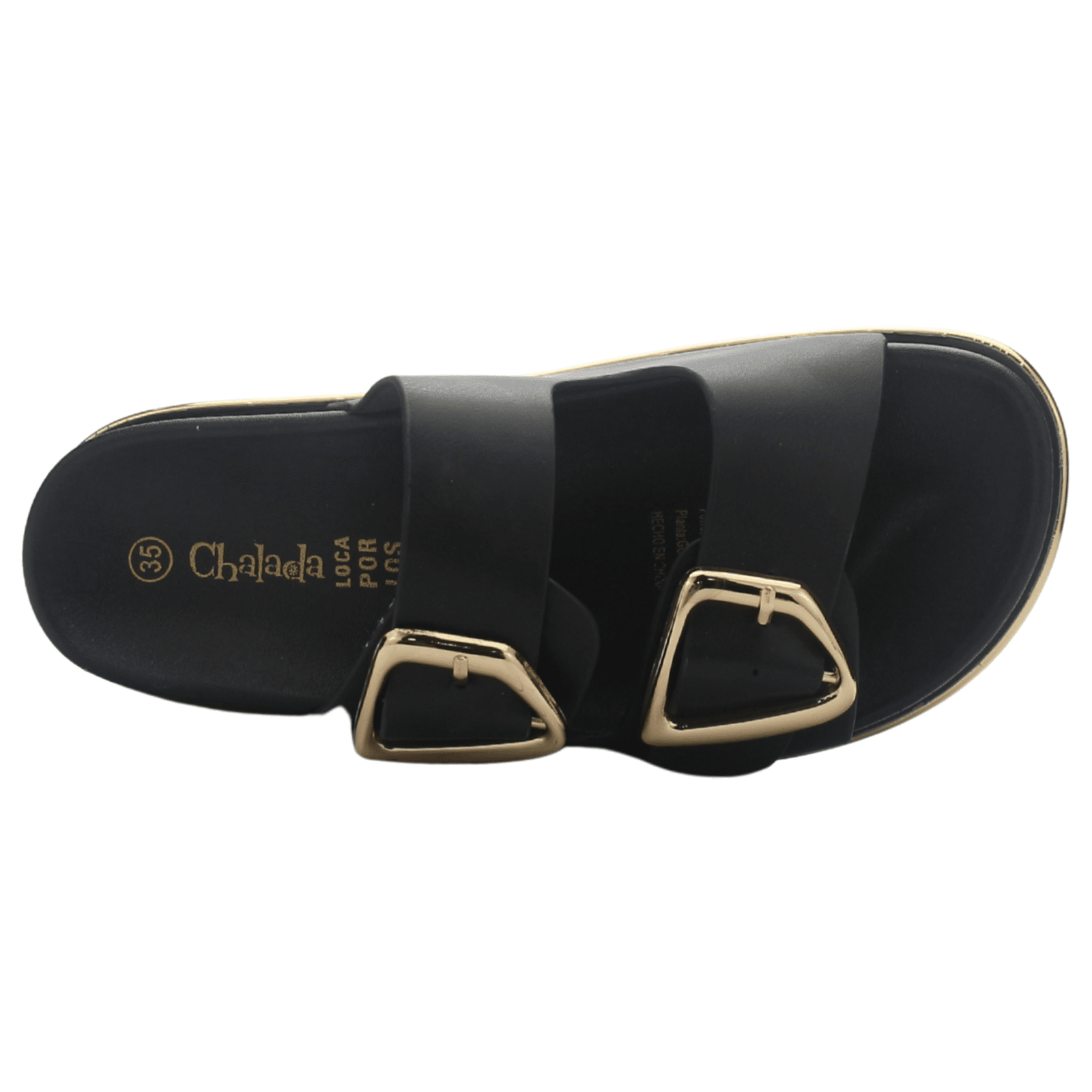 Sandalia Mujer Casual Negro Chalada Bora-21 Sandalias Chalada 