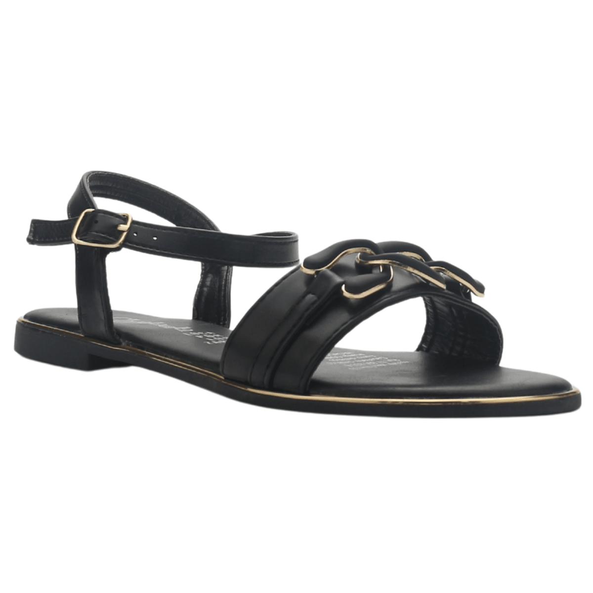 Sandalia Mujer Casual Negro Chalada Buckel-3 Sandalias Chalada 