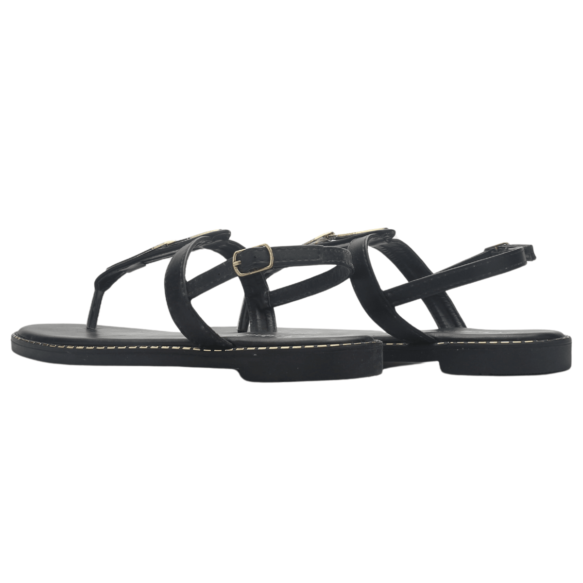 Sandalia Mujer Casual Negro Chalada Buckel-4 Sandalias Chalada 