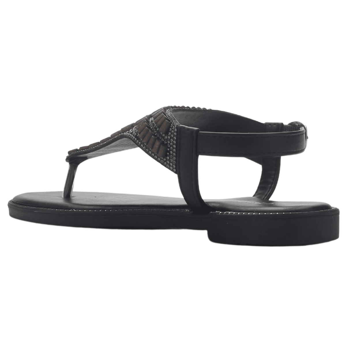 Sandalia Mujer Casual Negro Chalada Buckel-5 Sandalias Chalada 