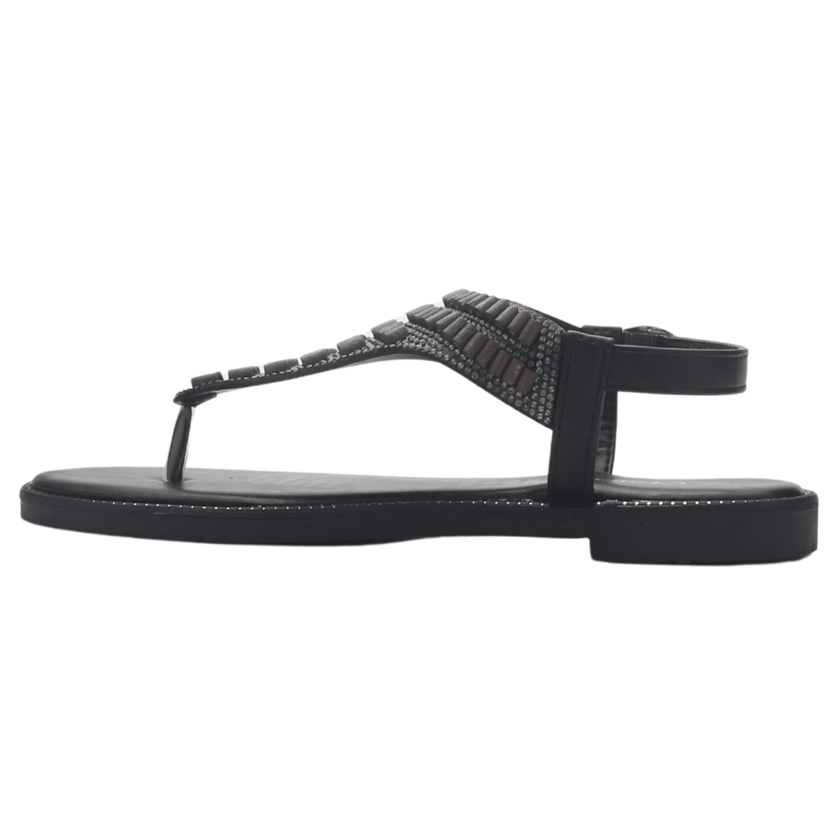 Sandalia Mujer Casual Negro Chalada Buckel-5 Sandalias Chalada 
