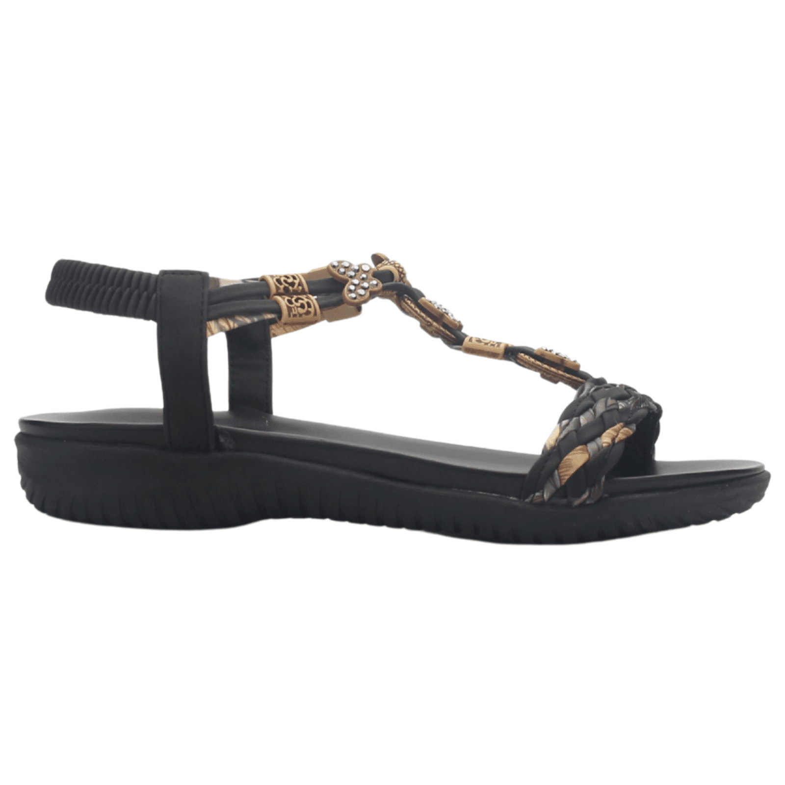 Sandalia Mujer Casual Negro Chalada Clara-11 Sandalias Chalada 