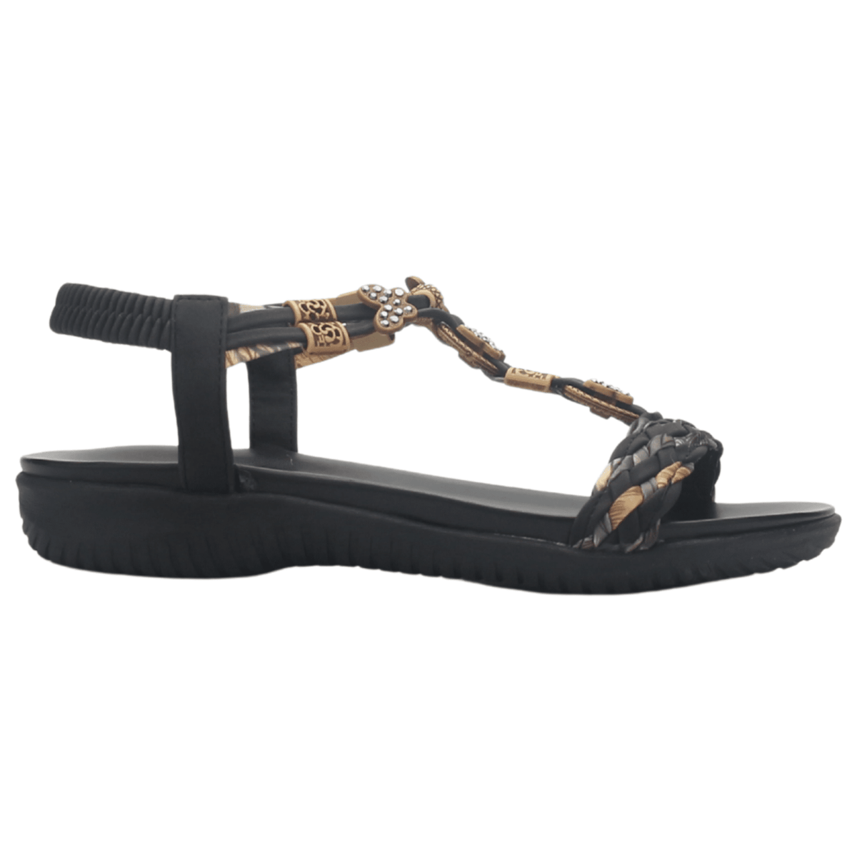 Sandalia Mujer Casual Negro Chalada Clara-11 Sandalias Chalada 