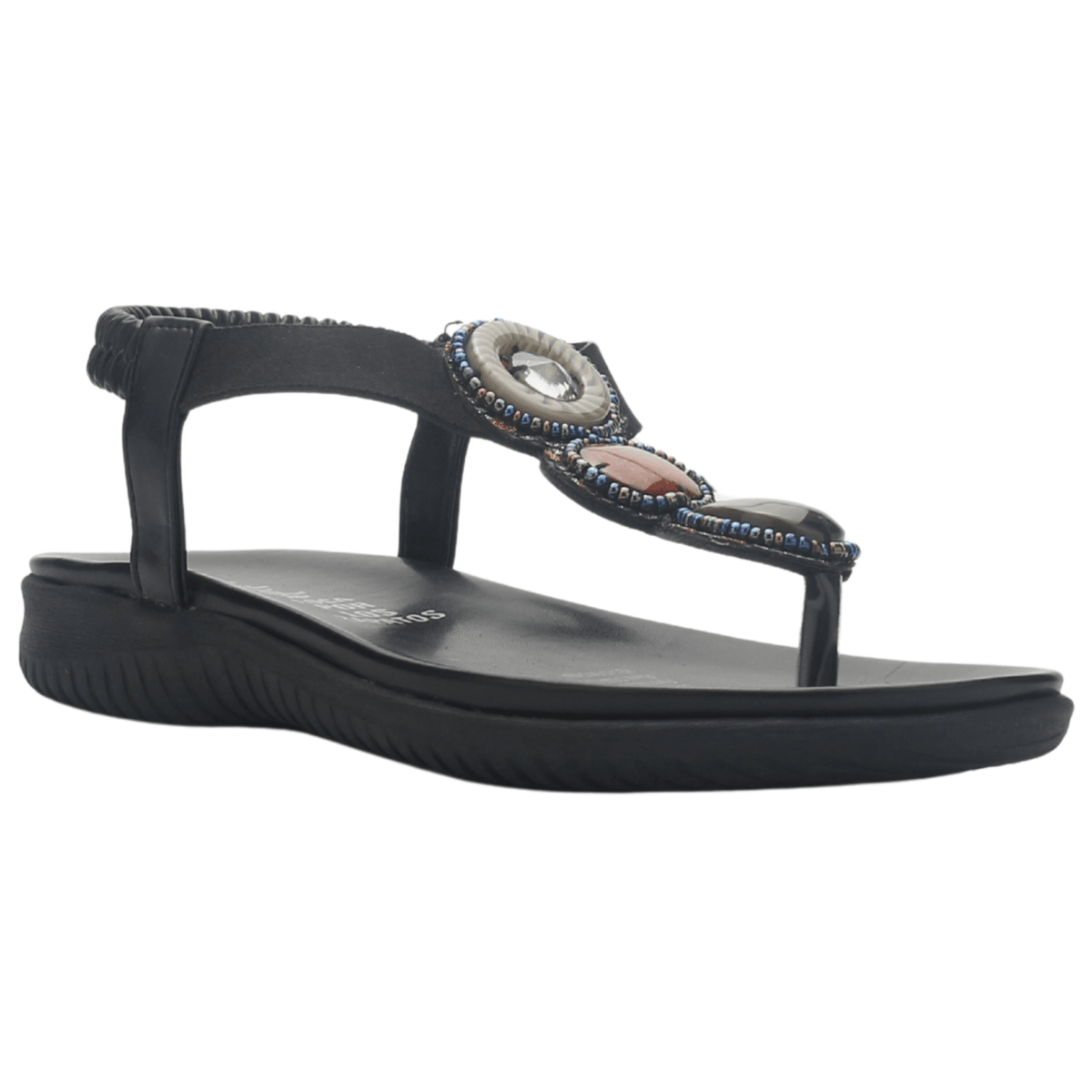 Sandalia Mujer Casual Negro Chalada Clara-12 Sandalias Chalada 