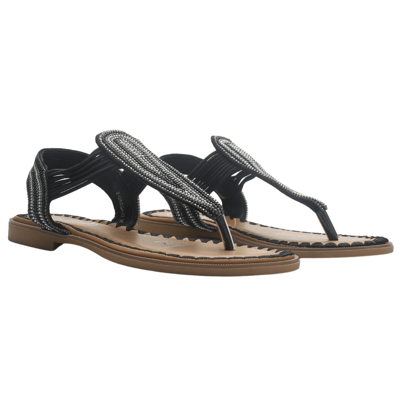 Sandalia mujer Casual Negro Chalada Greca-67 Sandalias Chalada 