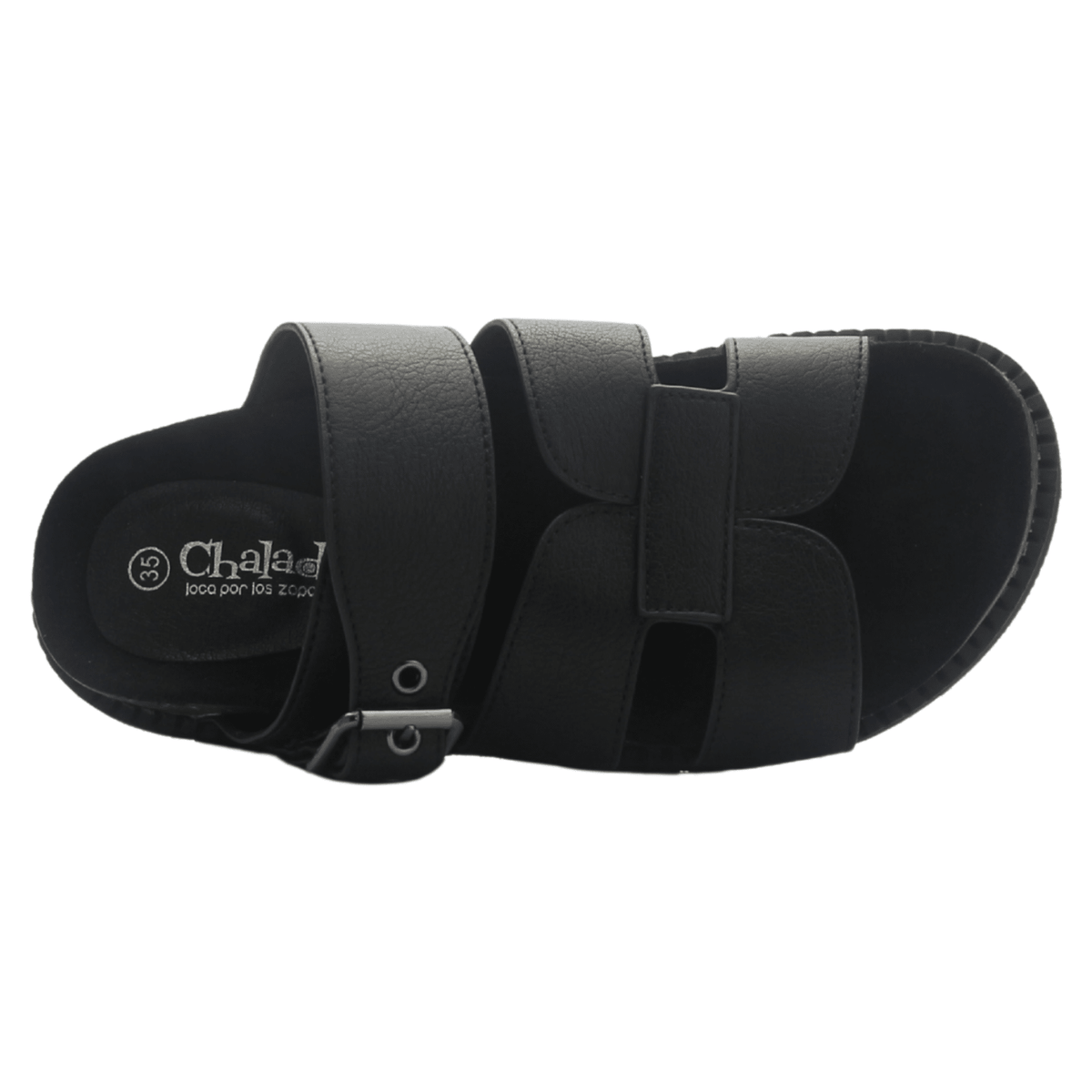 Sandalia mujer Casual Negro Chalada Neru-1 Sandalias Chalada 