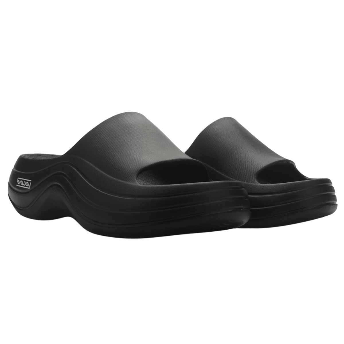 Sandalia Mujer Casual Negro Funway Beach-35 Sandalias Funway 