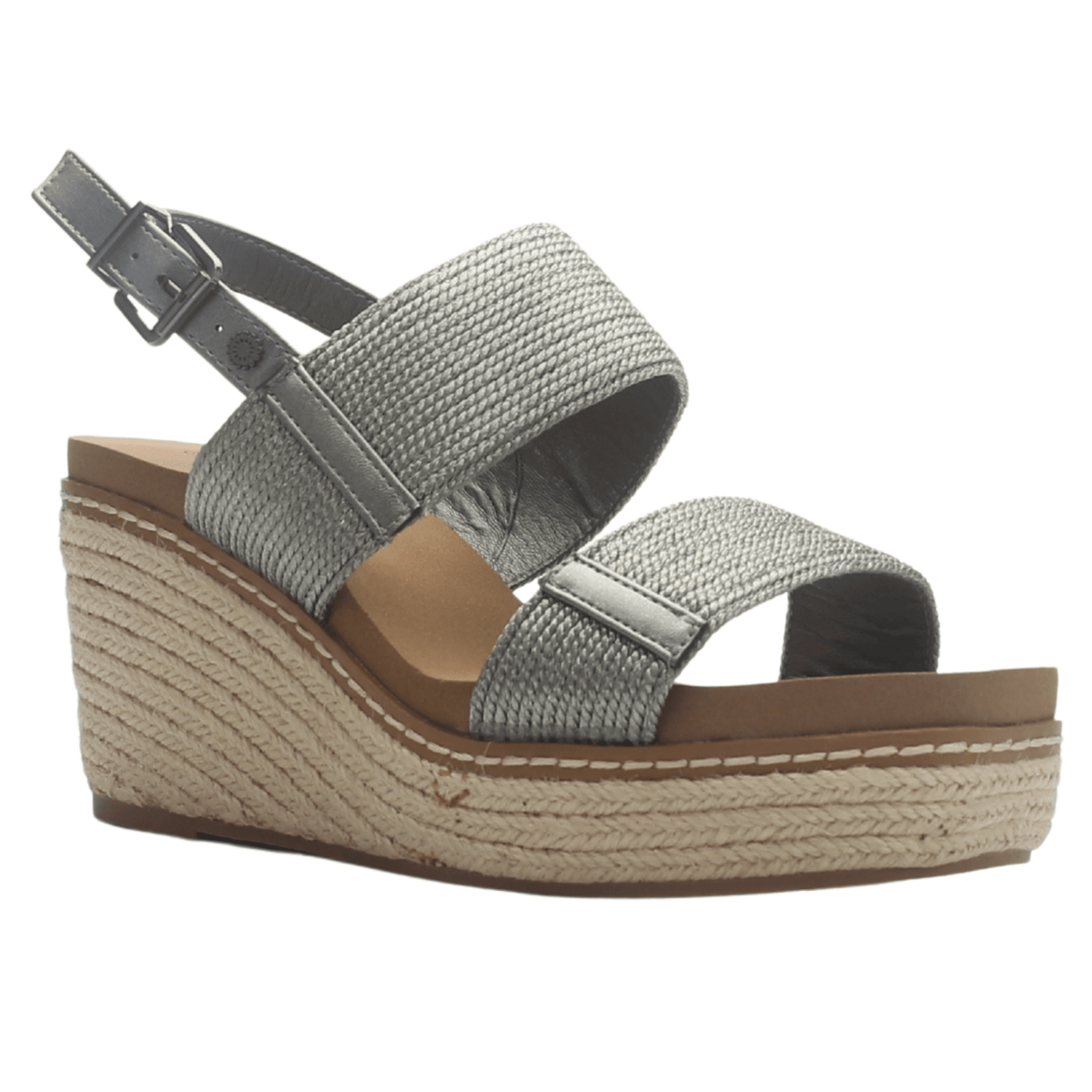 Sandalia mujer Casual Plateada Chalada Polefom-1 Sandalias Chalada 