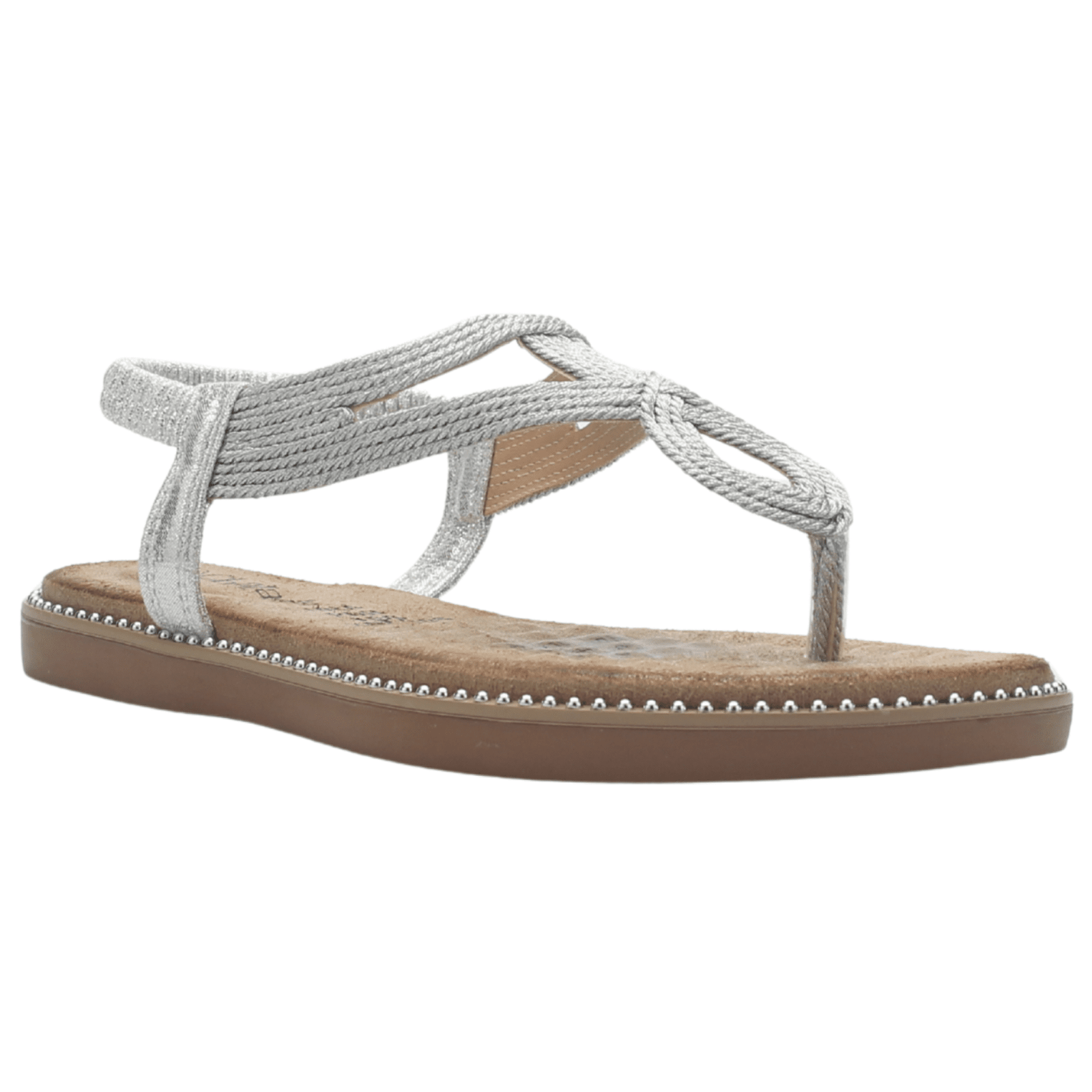 Sandalia Mujer Casual Plateado Chalada Angui-1 Sandalias Chalada 