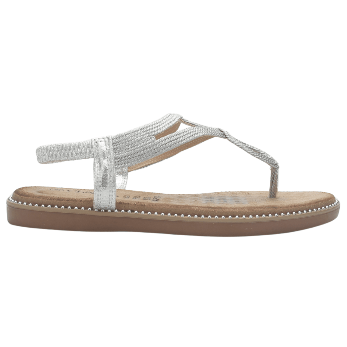 Sandalia Mujer Casual Plateado Chalada Angui-1 Sandalias Chalada 