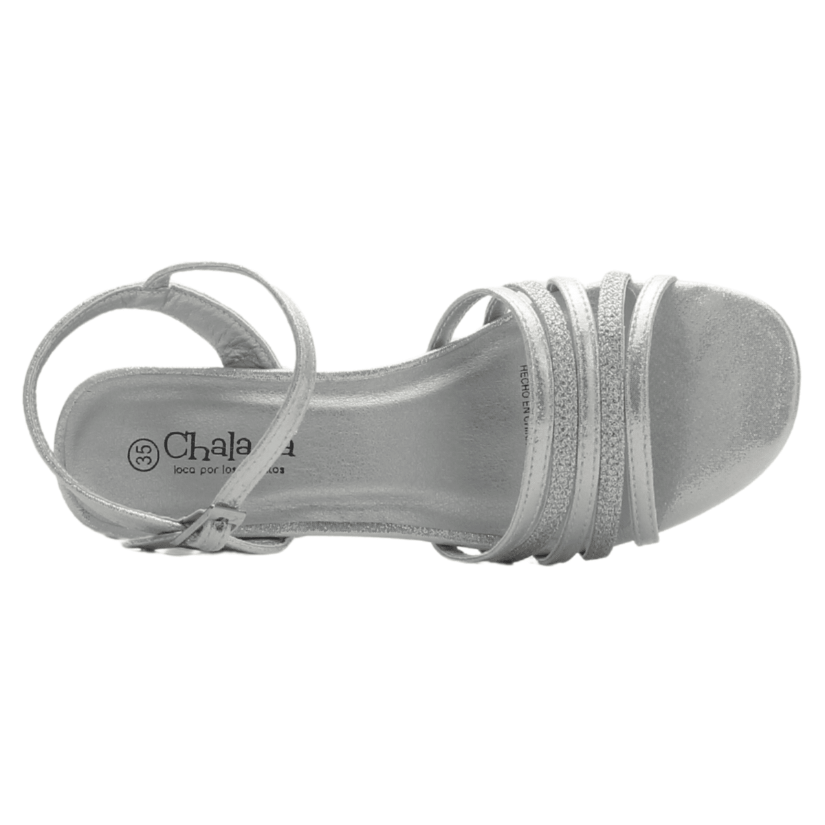 Sandalia Mujer Casual Plateado Chalada Fira-1 Sandalias Chalada 