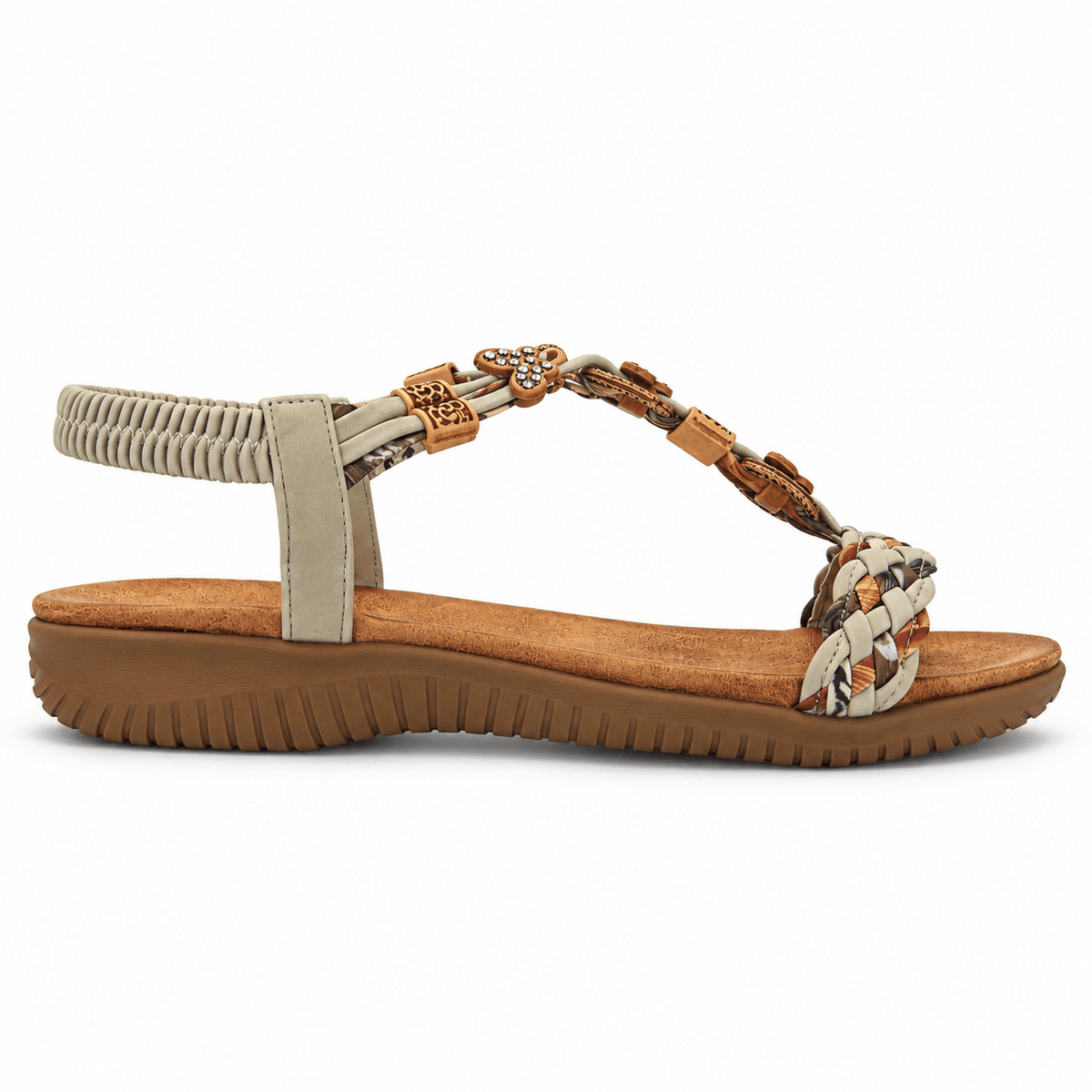 Sandalia Mujer Casual Taupe Chalada Clara-11 Sandalias Chalada 