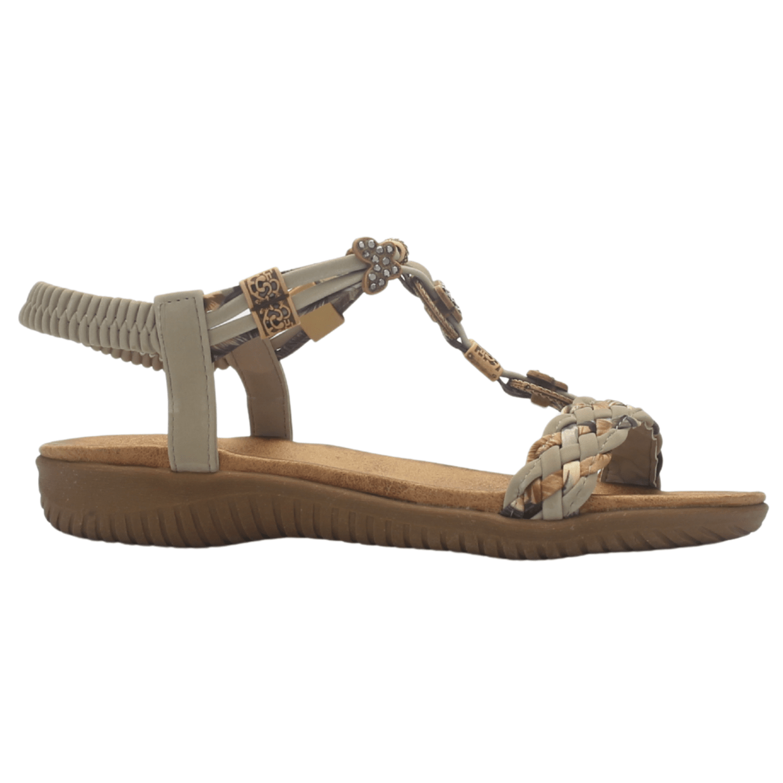 Sandalia Mujer Casual Taupe Chalada Clara-11 Sandalias Chalada 