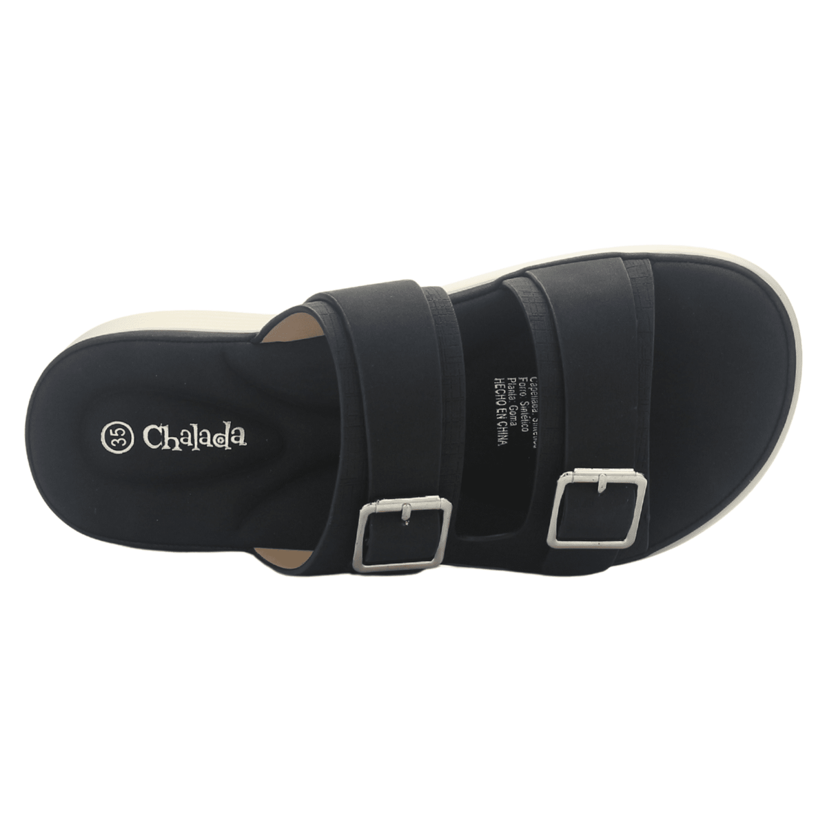 Sandalia Mujer Chalada Acaraye-1 Negro Casual Sandalias Chalada 