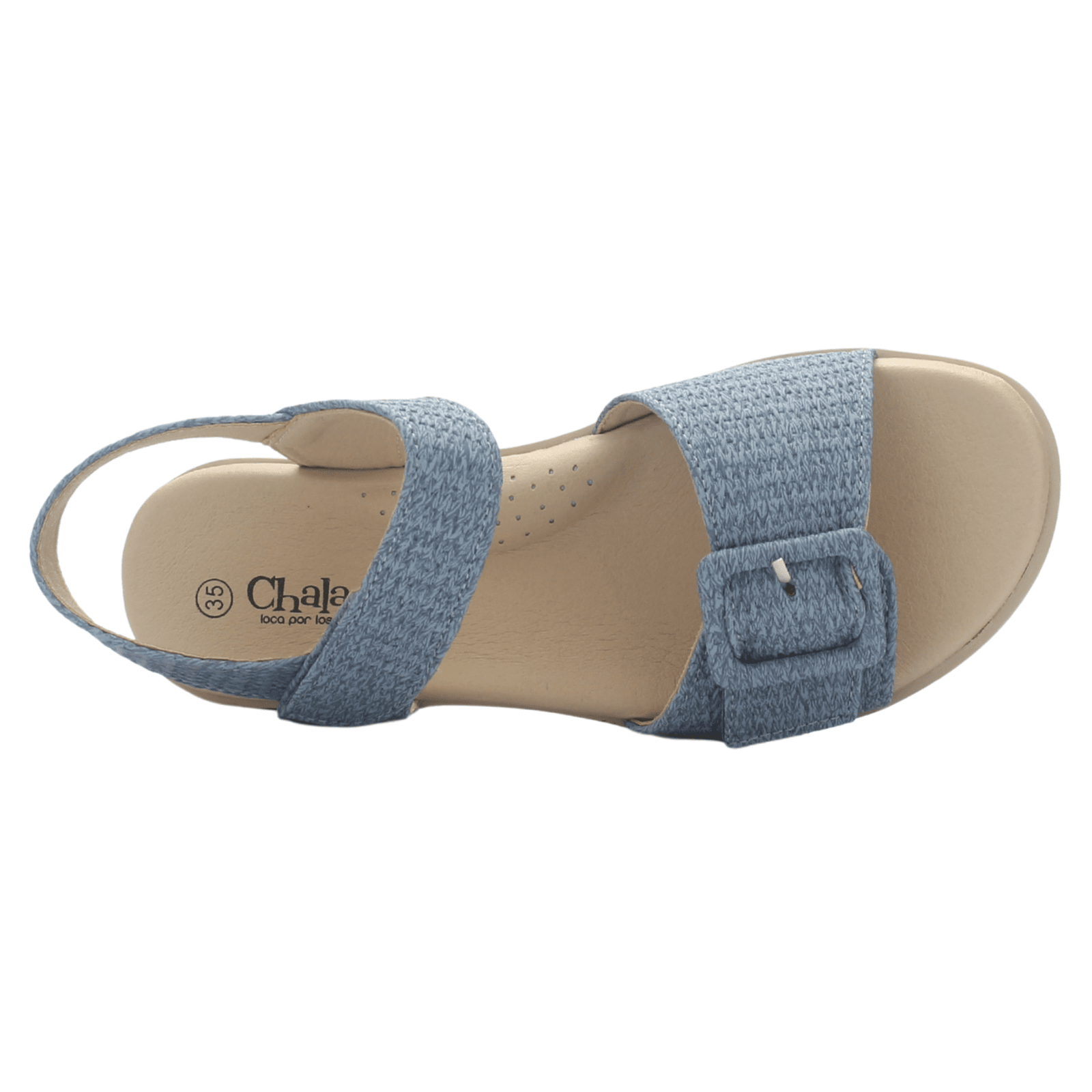 Sandalia Mujer Chalada Bera-1 Azul Casual Sandalias Chalada 