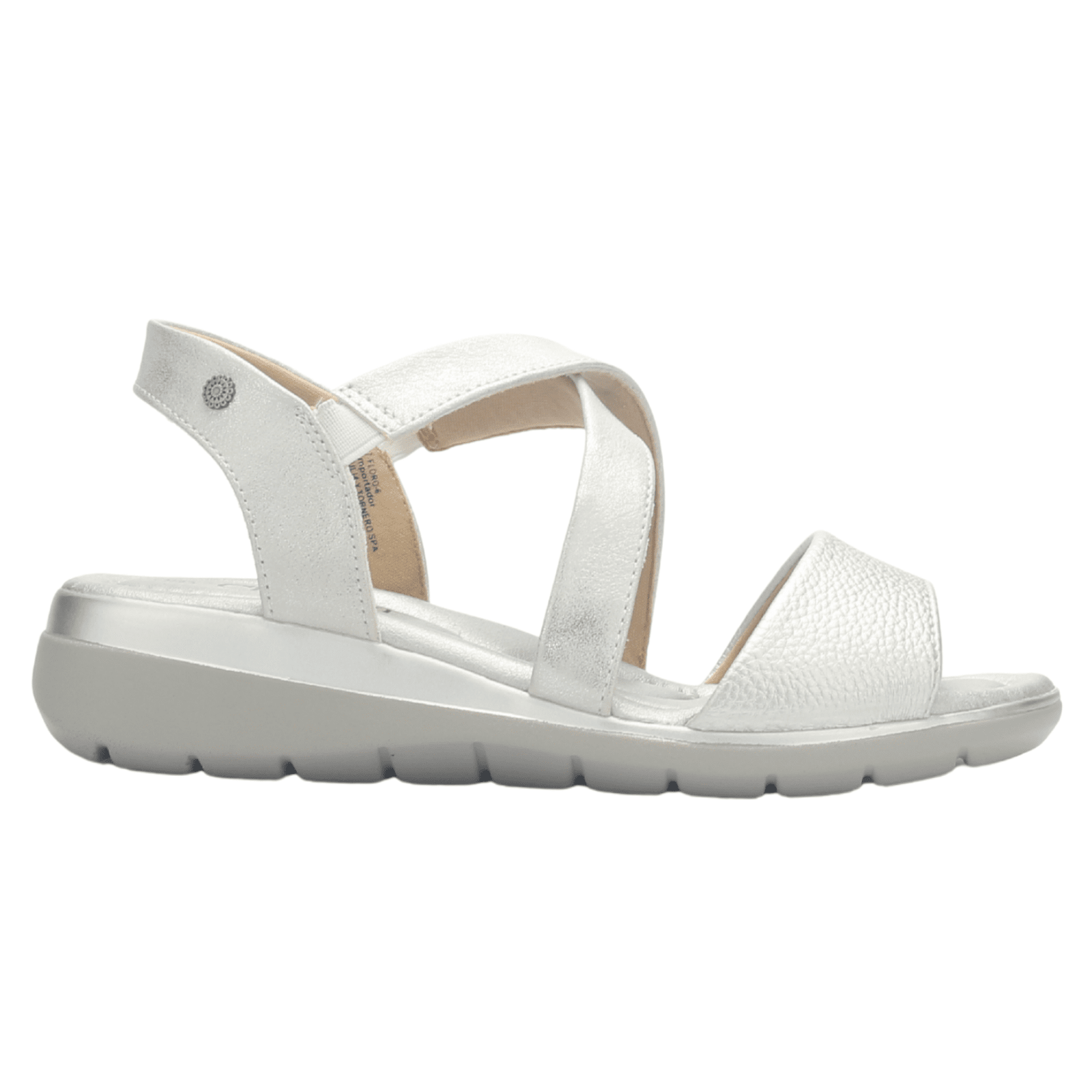 Sandalia Mujer Chalada Floro-6 Plateado Casual Sandalias Chalada 35 Plateado 