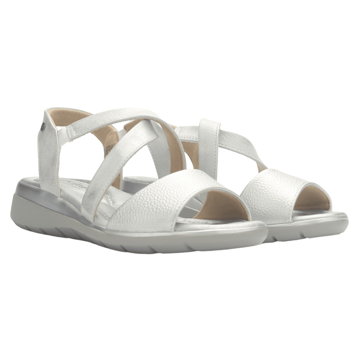 Sandalia Mujer Chalada Floro-6 Plateado Casual Sandalias Chalada 