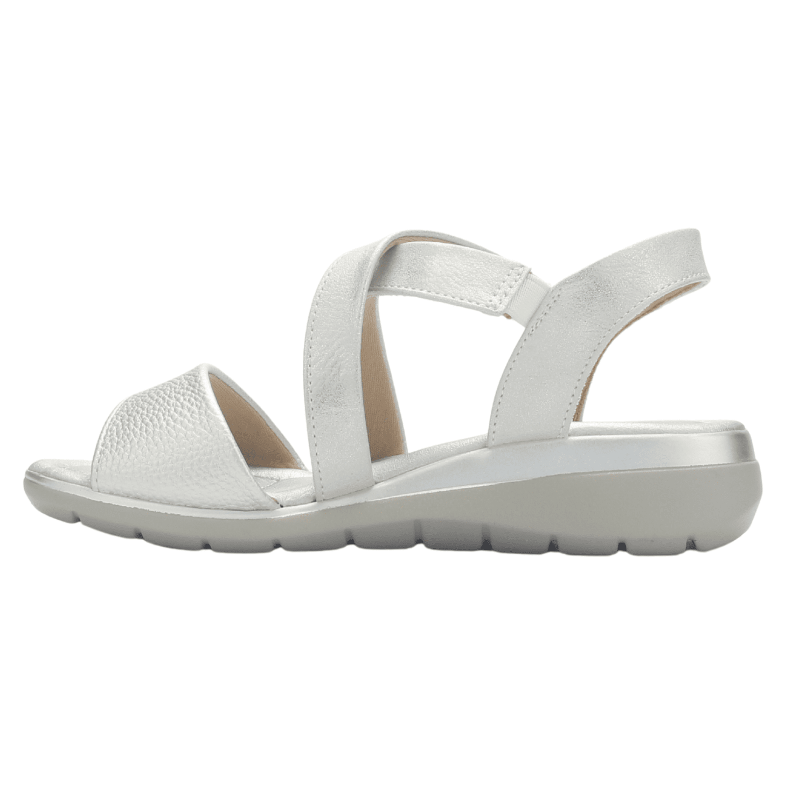 Sandalia Mujer Chalada Floro-6 Plateado Casual Sandalias Chalada 35 Plateado 