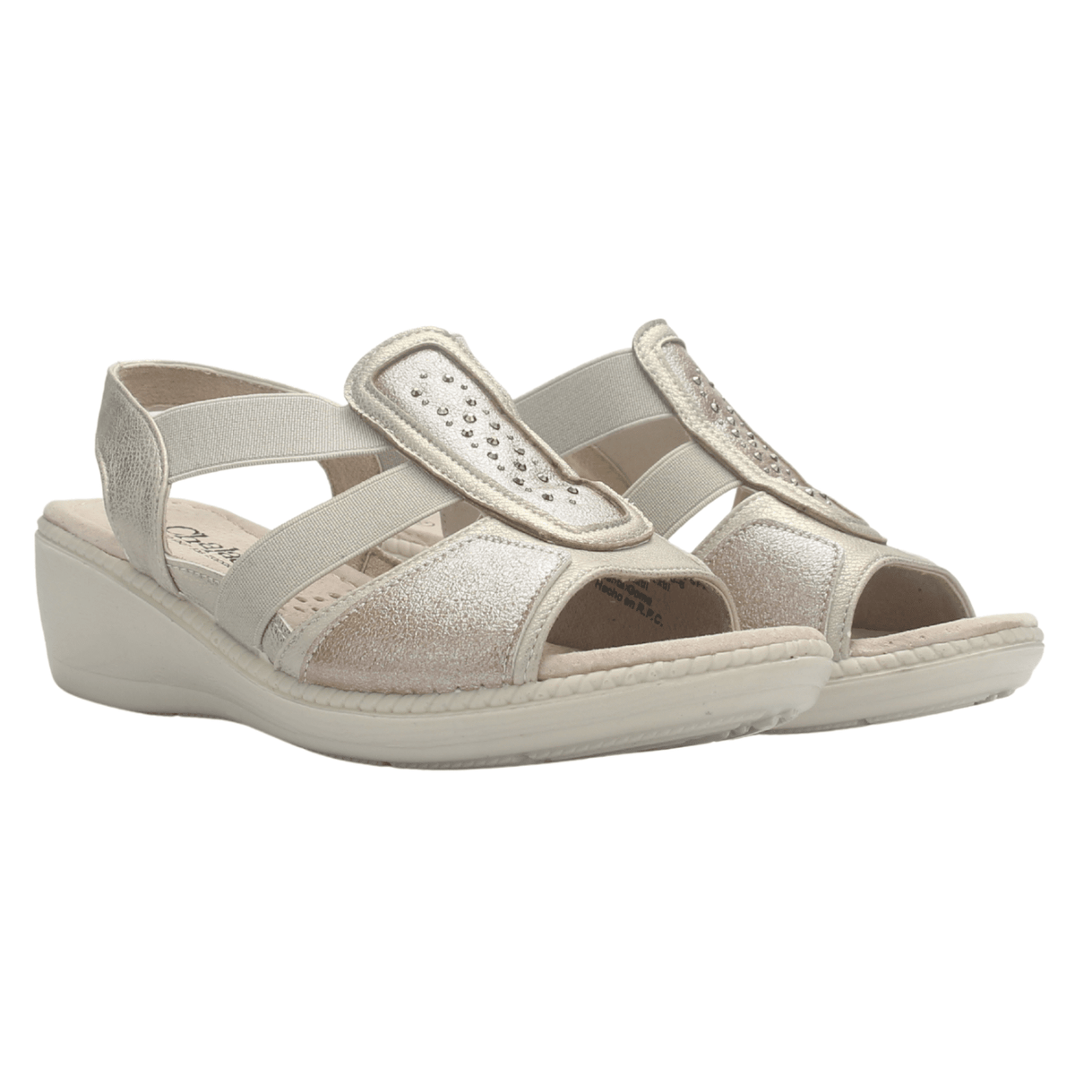 Sandalia Mujer Chalada Lupe-4 Champagne Casual Sandalias Chalada 