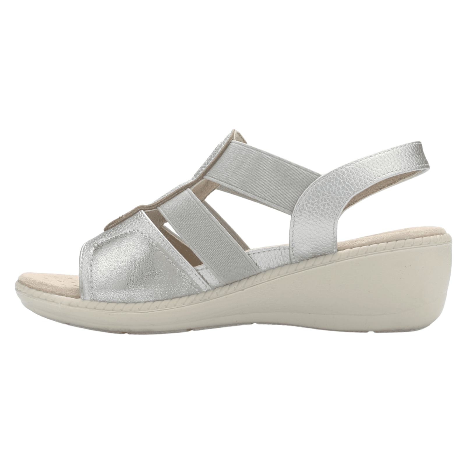 Sandalia Mujer Chalada Lupe-4 Plateado Casual Sandalias Chalada 35 Plateado 