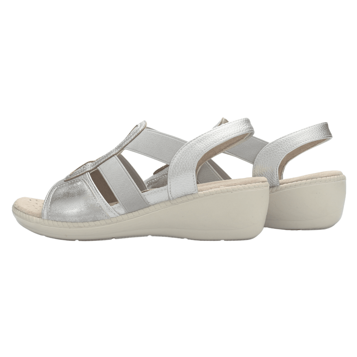 Sandalia Mujer Chalada Lupe-4 Plateado Casual Sandalias Chalada 