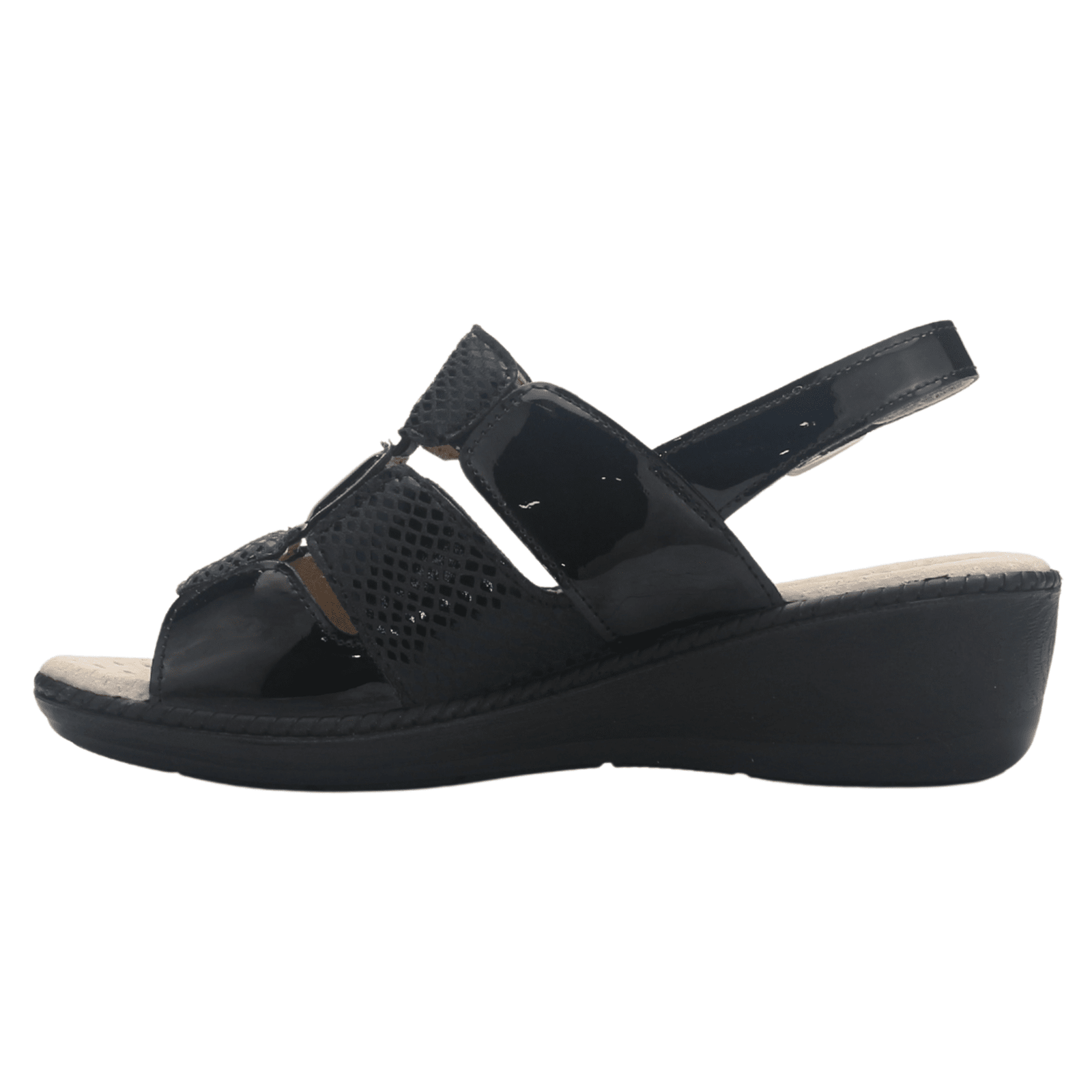 Sandalia Mujer Chalada Lupe-85 Negro Casual Sandalias Chalada 35 Negro 