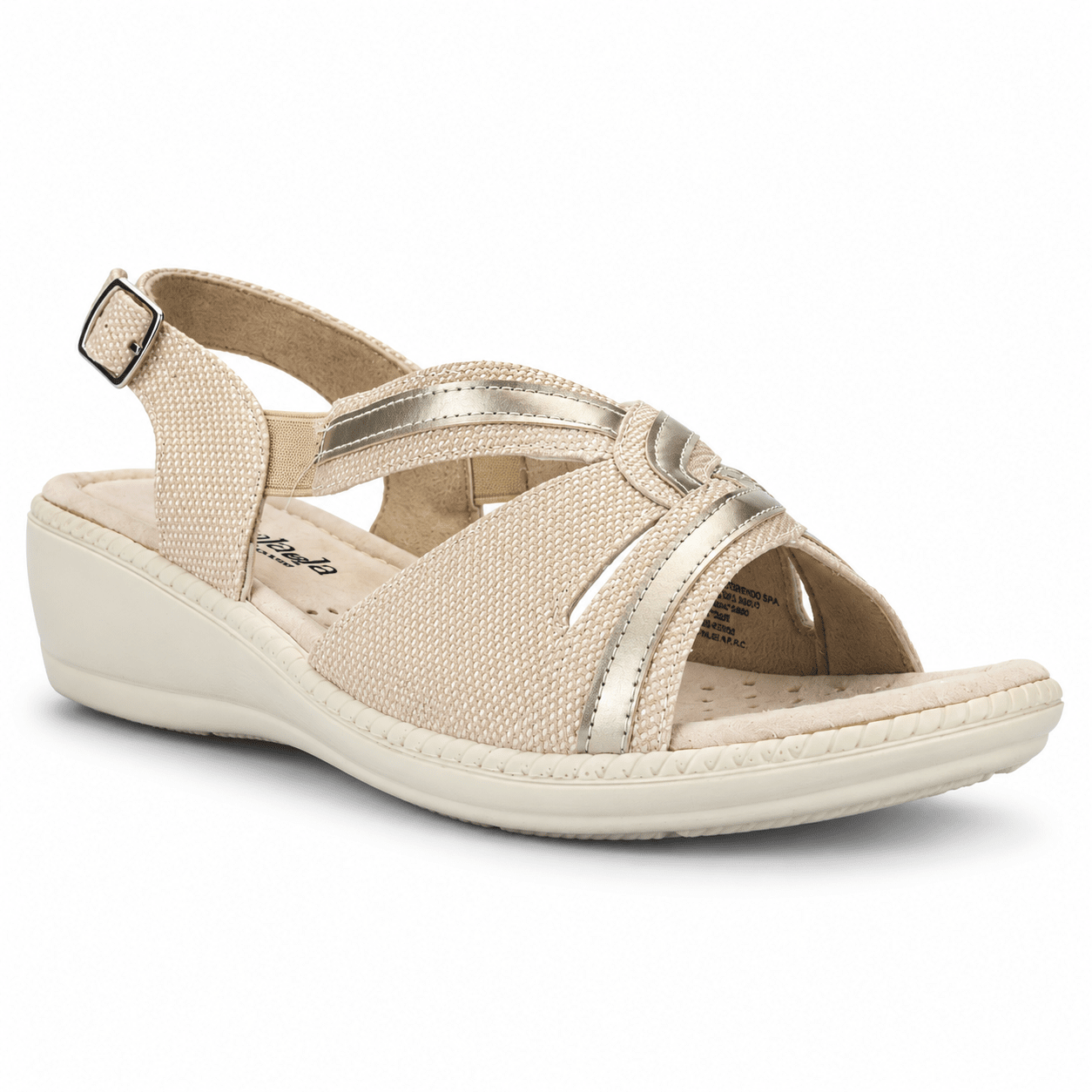 Sandalia Mujer Chalada Lupe-87 Beige Casual Sandalias Chalada 