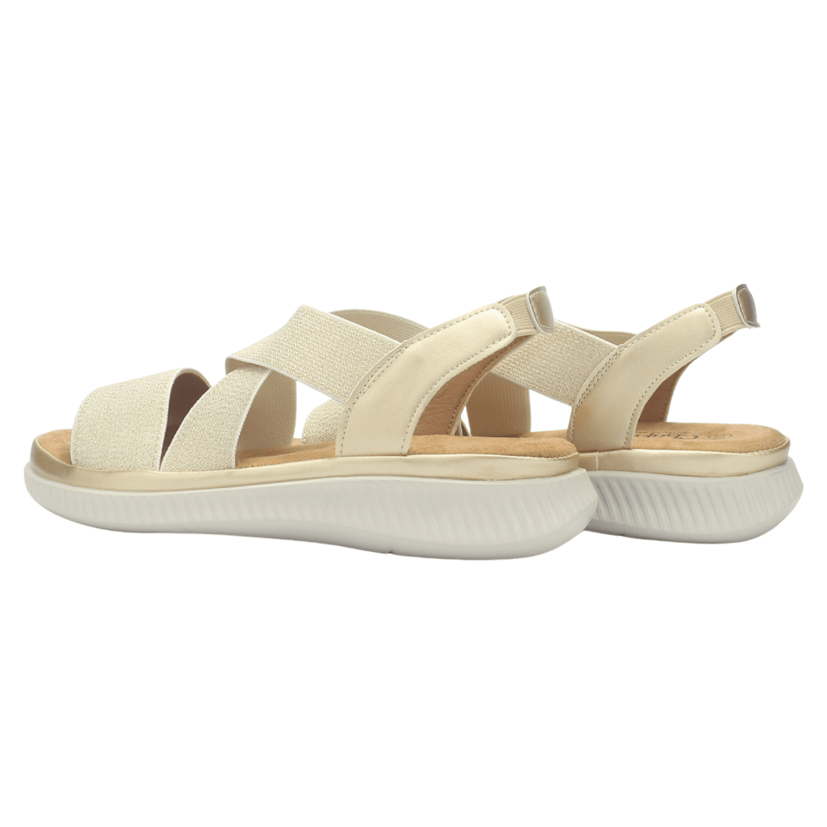 Sandalia Mujer Chalada Malibu-1 Dorado Casual Sandalias Chalada 