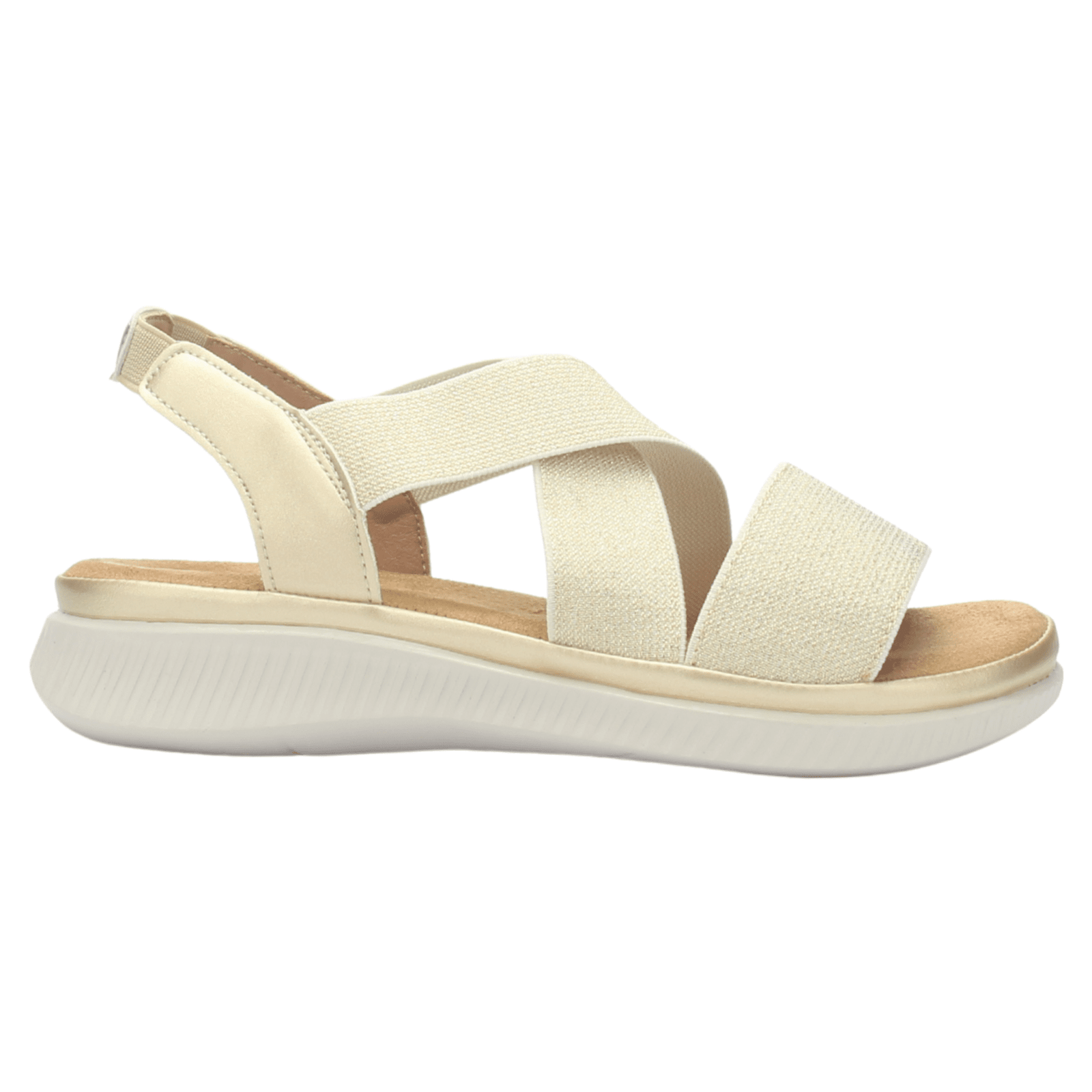 Sandalia Mujer Chalada Malibu-1 Dorado Casual Sandalias Chalada 
