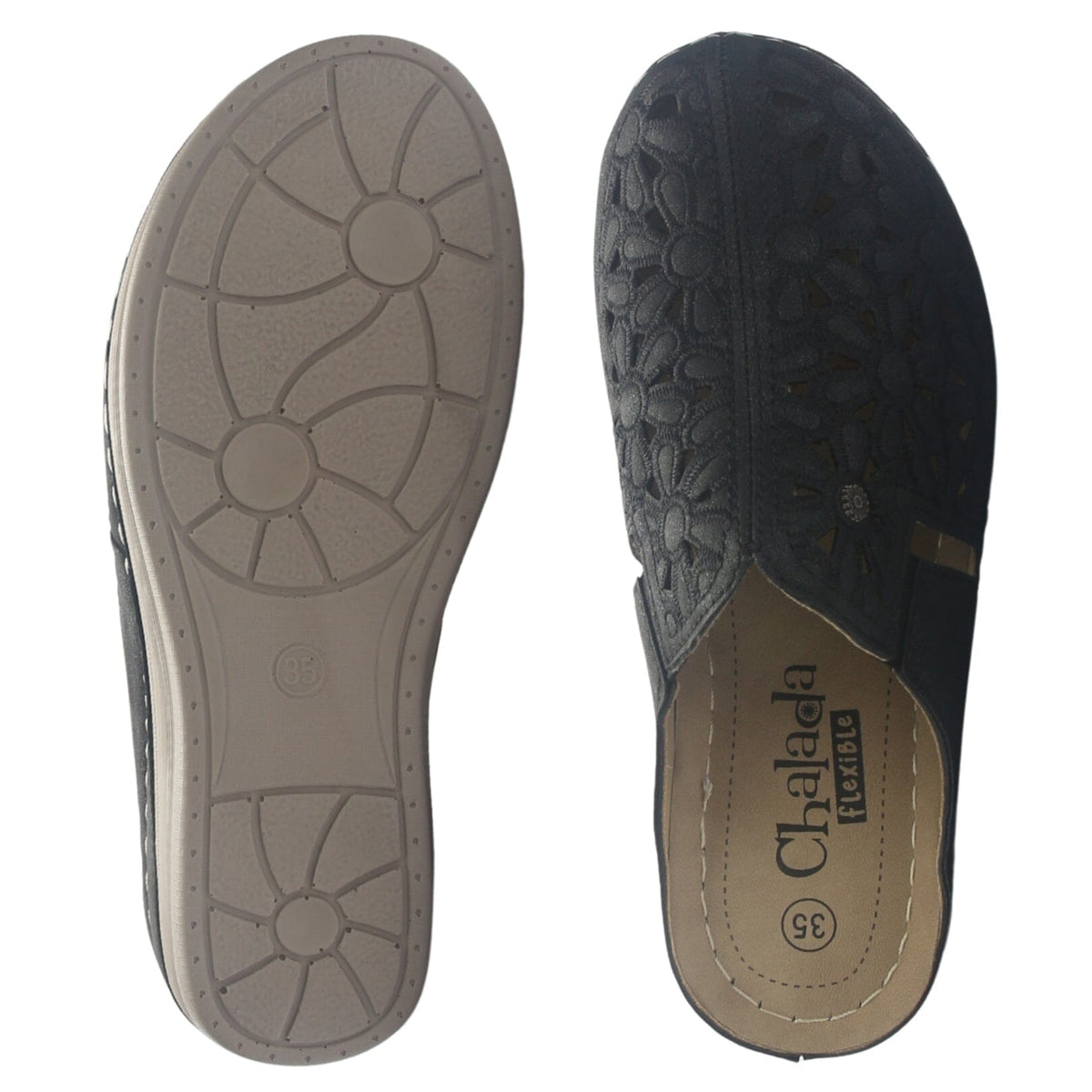 Sandalia Mujer Chalada Musa-5 Negro Casual Sandalias Chalada 