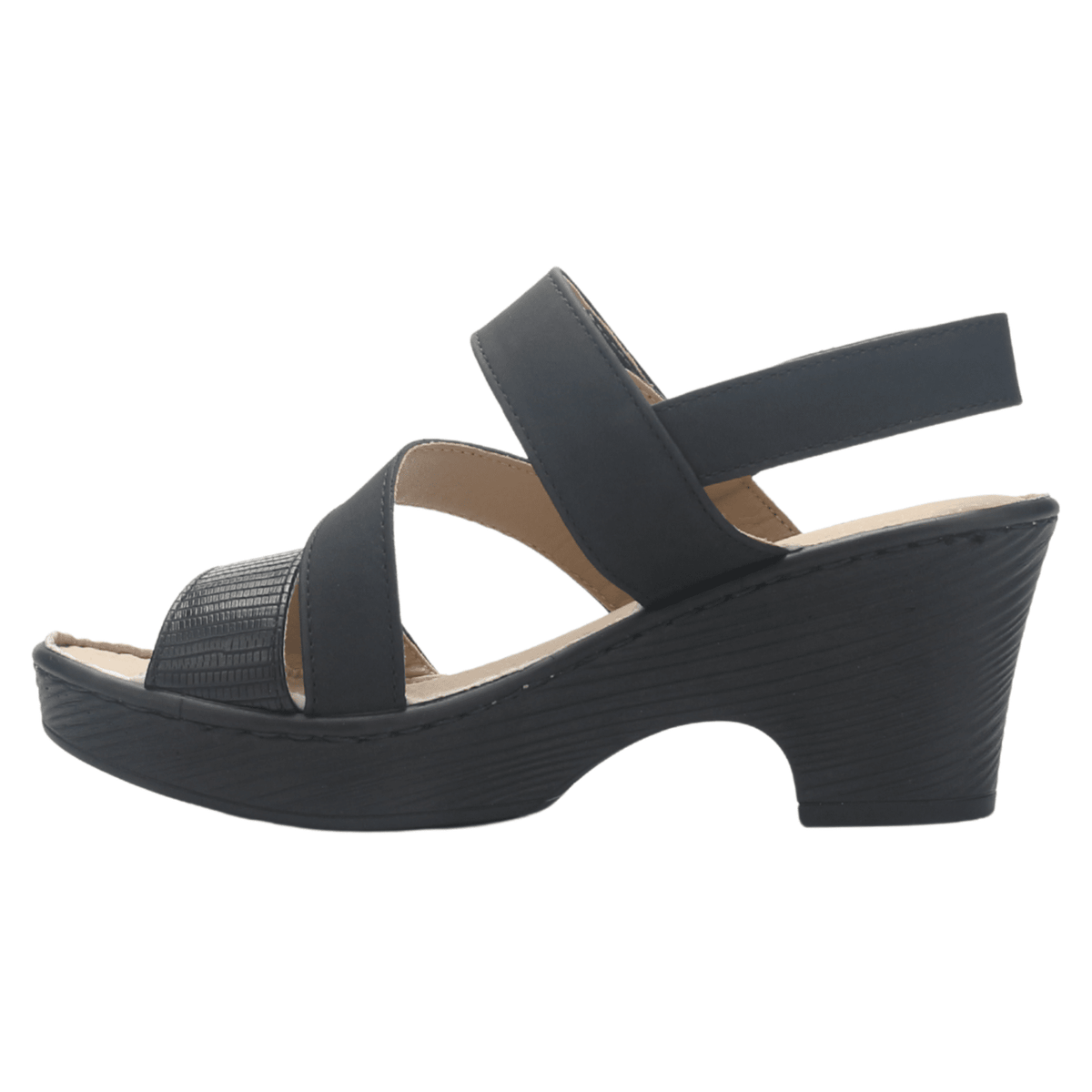 Sandalia Mujer Chalada Notina-1 Negro Casual Sandalias Chalada 