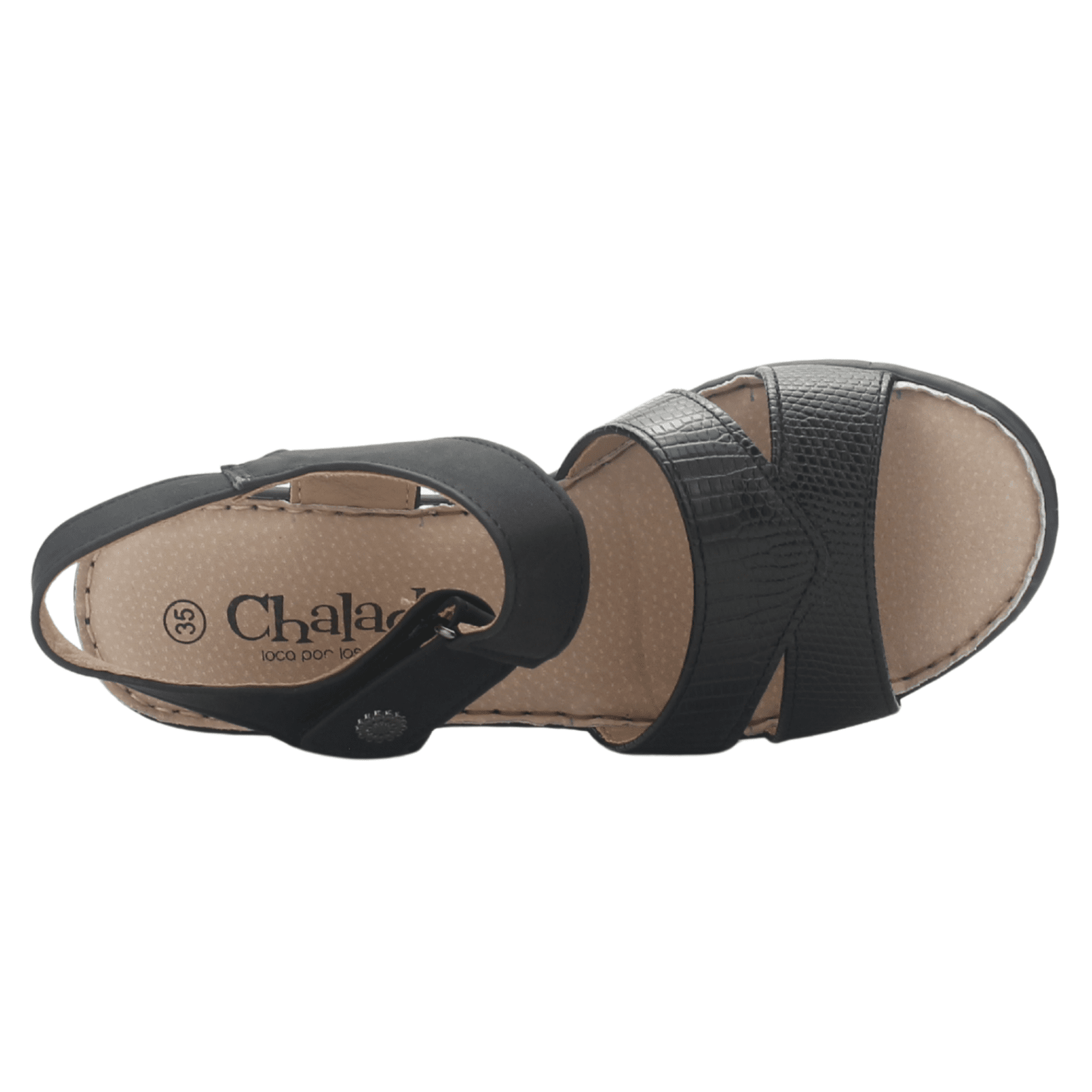 Sandalia Mujer Chalada Notina-2 Negro Casual Sandalias Chalada 