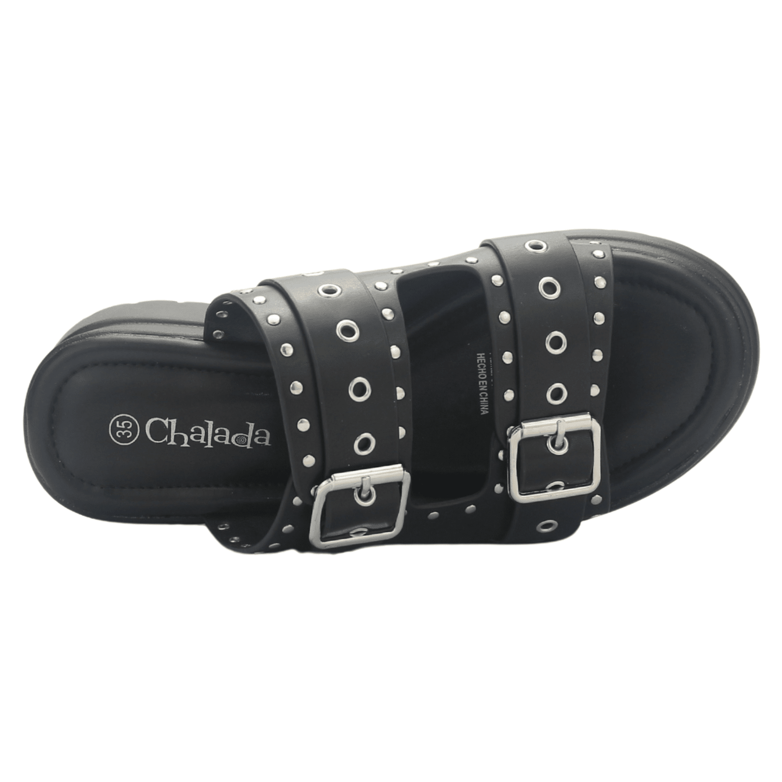Sandalia Mujer Chalada Pop-1 Negro Casual Sandalias Chalada 
