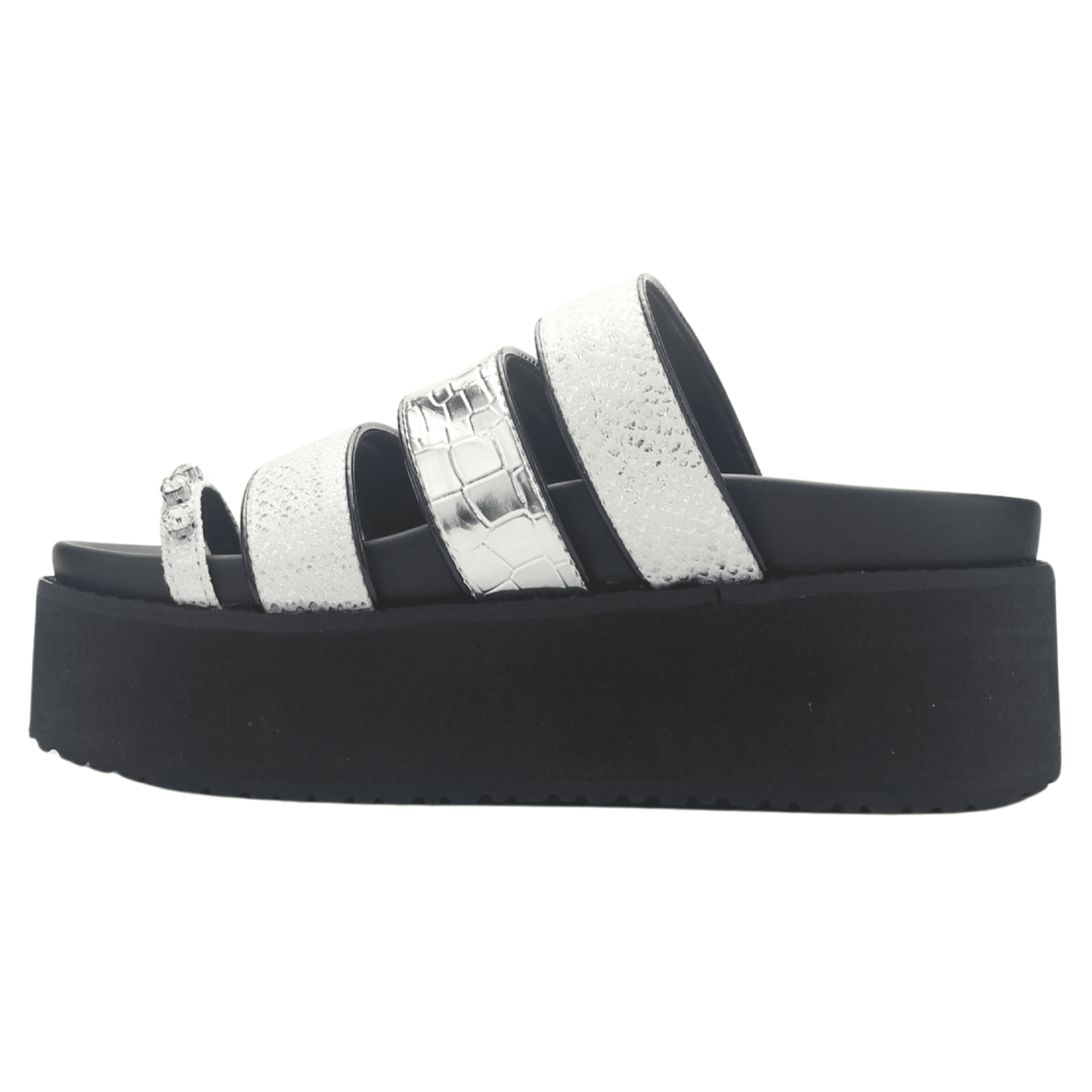 Sandalia Mujer Chalada Viru-21 Plateado Casual Sandalias Chalada 35 Plateado 