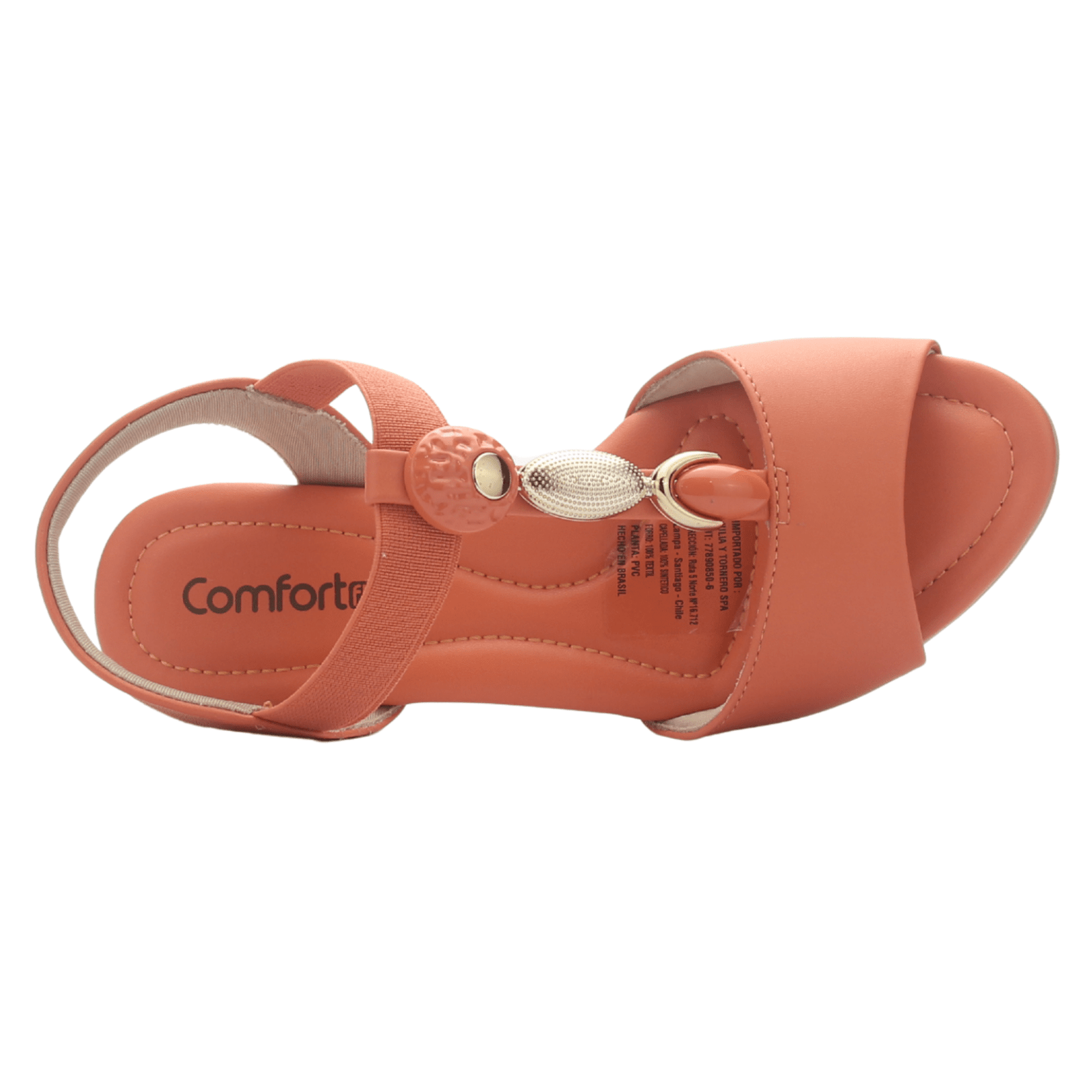 Sandalia Mujer Coral Comfortflex 2557403 Casual Sandalias Comfortflex 